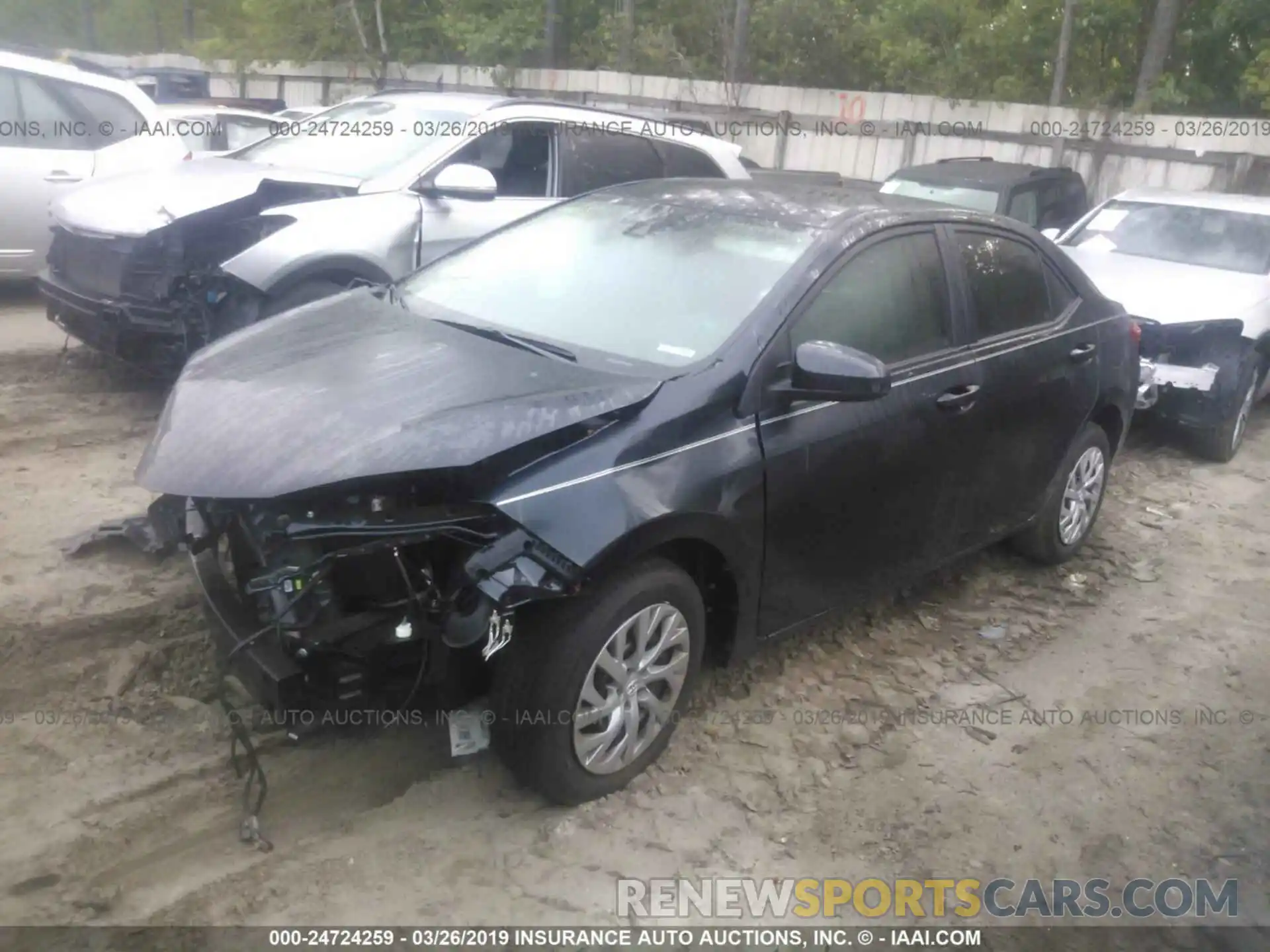 2 Photograph of a damaged car 2T1BURHEXKC162244 TOYOTA COROLLA 2019