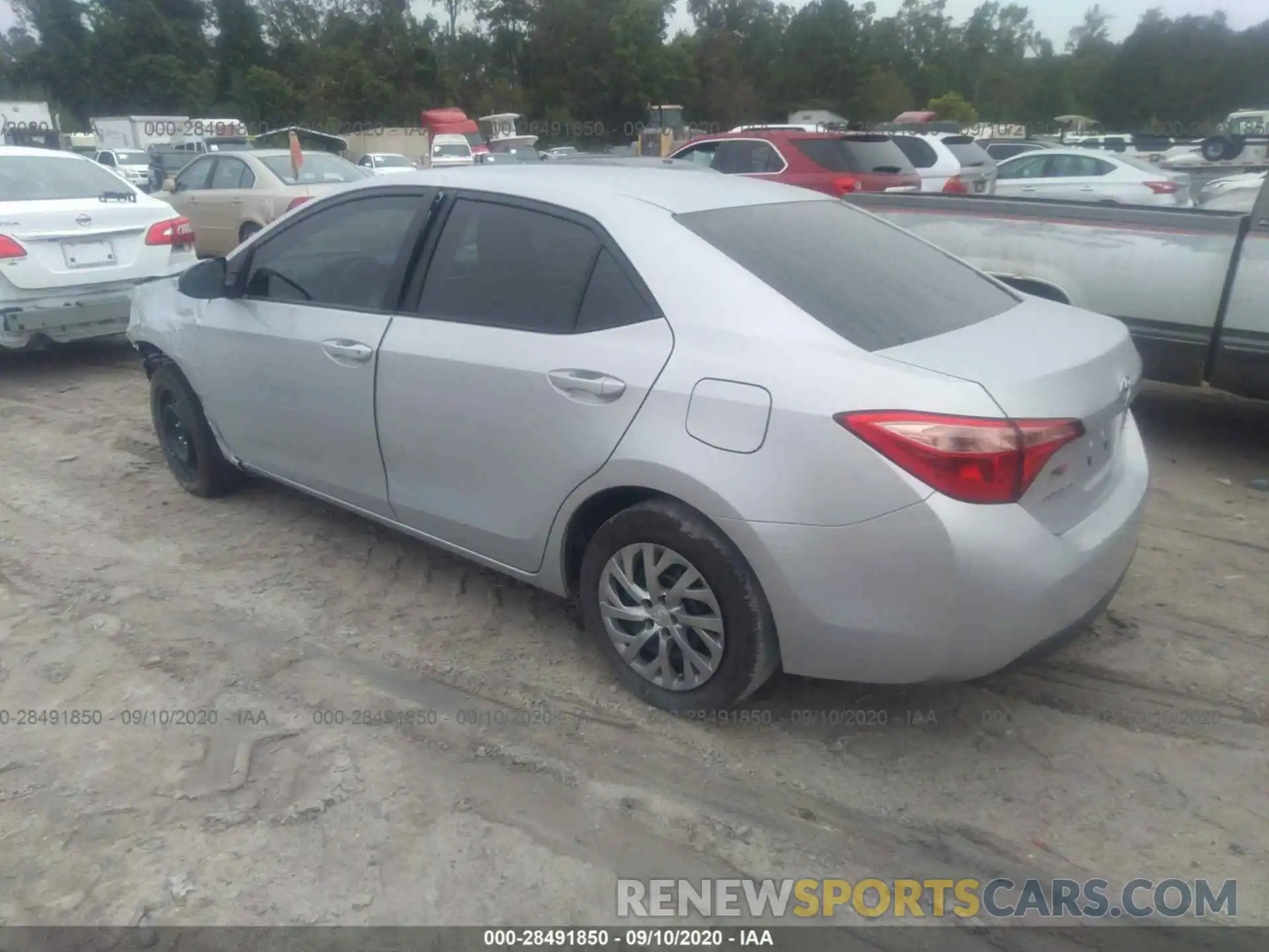 3 Photograph of a damaged car 2T1BURHEXKC162356 TOYOTA COROLLA 2019