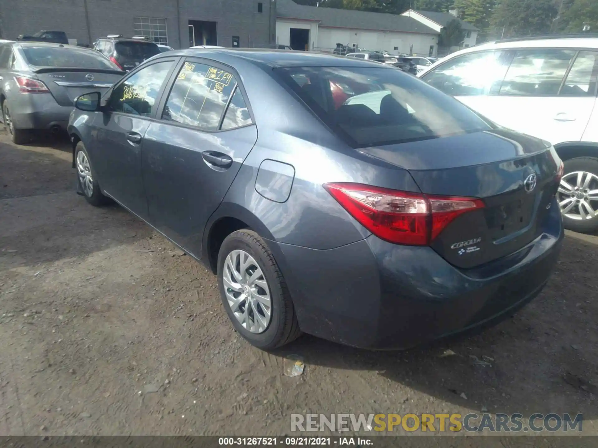 3 Photograph of a damaged car 2T1BURHEXKC162826 TOYOTA COROLLA 2019