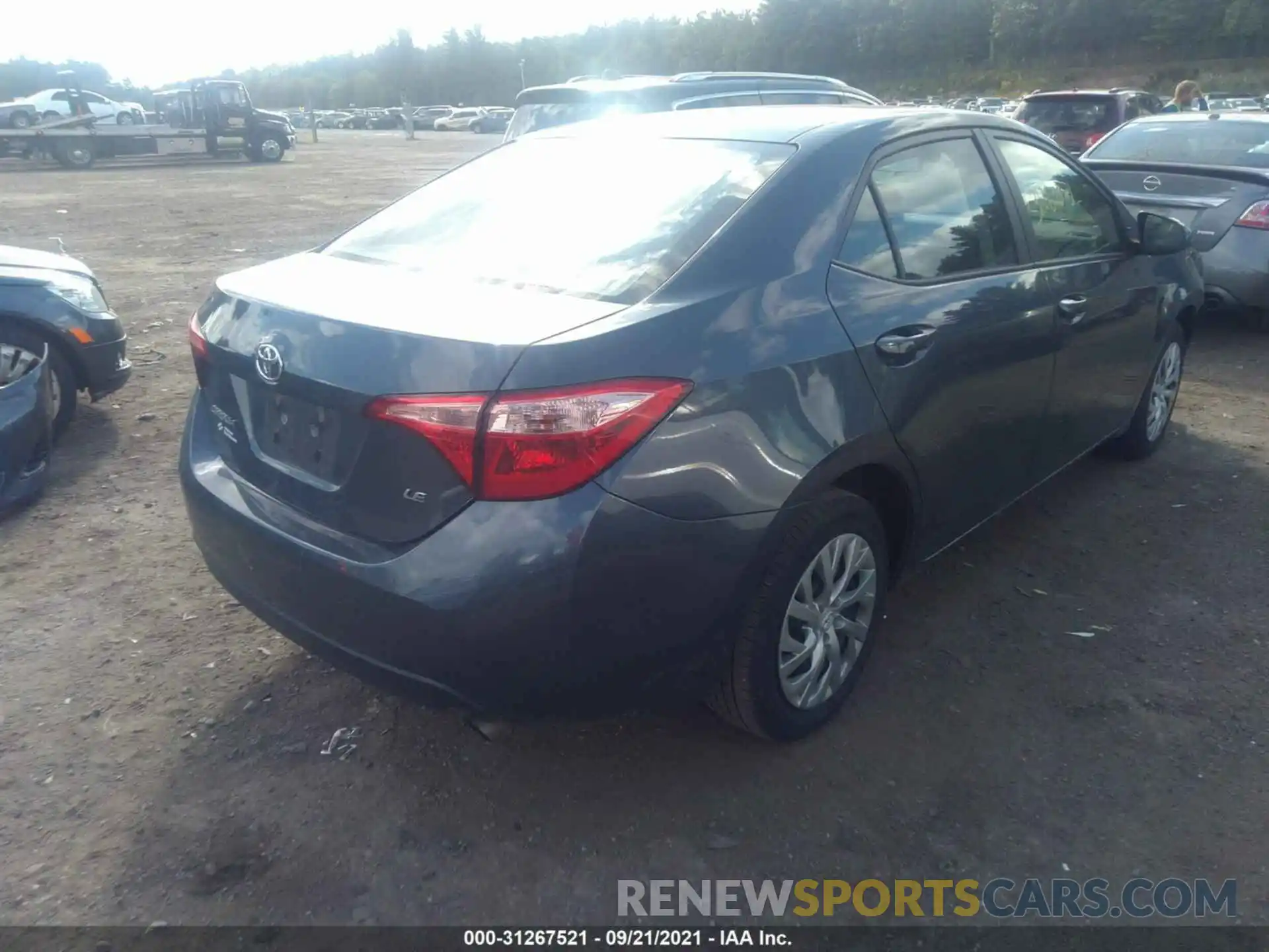 4 Photograph of a damaged car 2T1BURHEXKC162826 TOYOTA COROLLA 2019