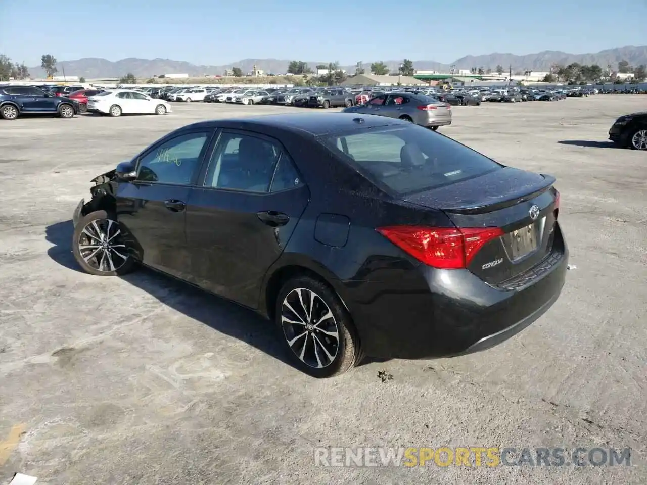 3 Photograph of a damaged car 2T1BURHEXKC163071 TOYOTA COROLLA 2019