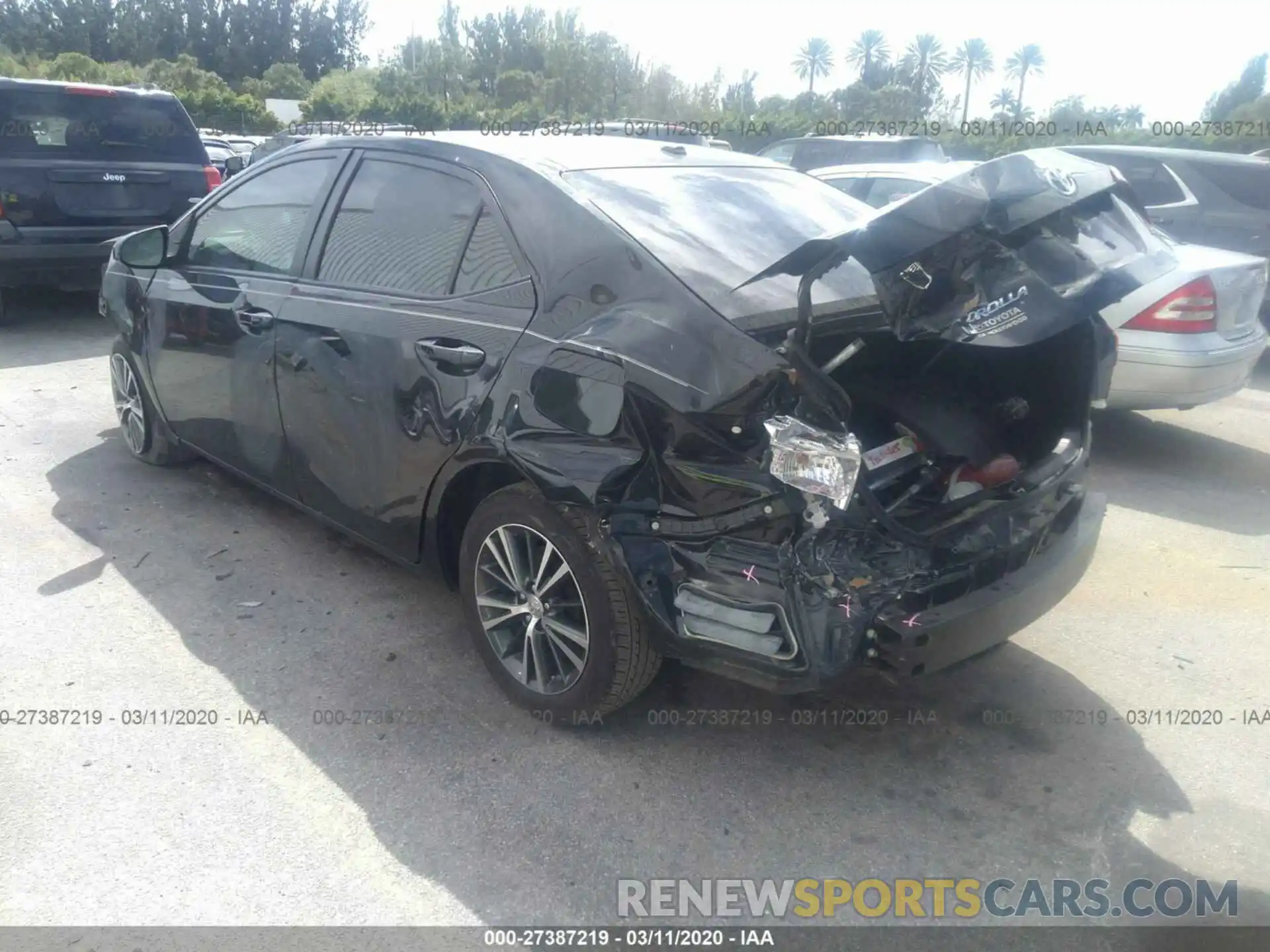 3 Фотография поврежденного автомобиля 2T1BURHEXKC163569 TOYOTA COROLLA 2019