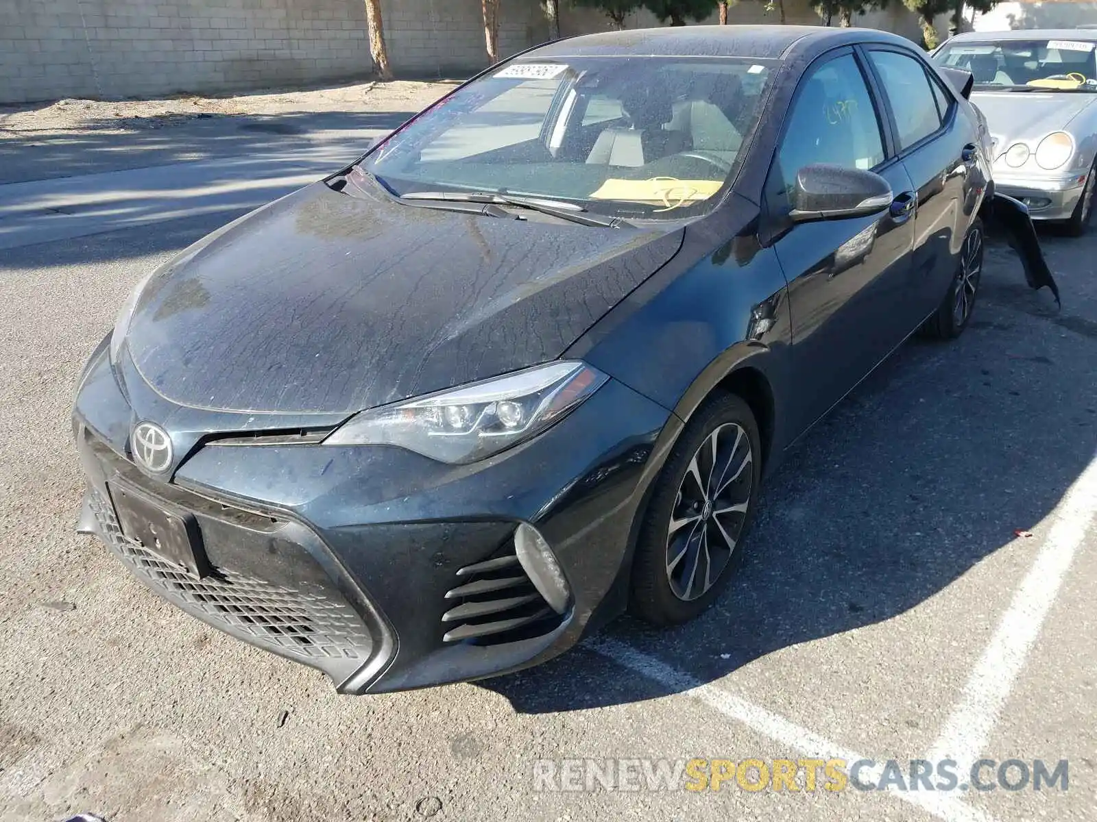 2 Photograph of a damaged car 2T1BURHEXKC164009 TOYOTA COROLLA 2019