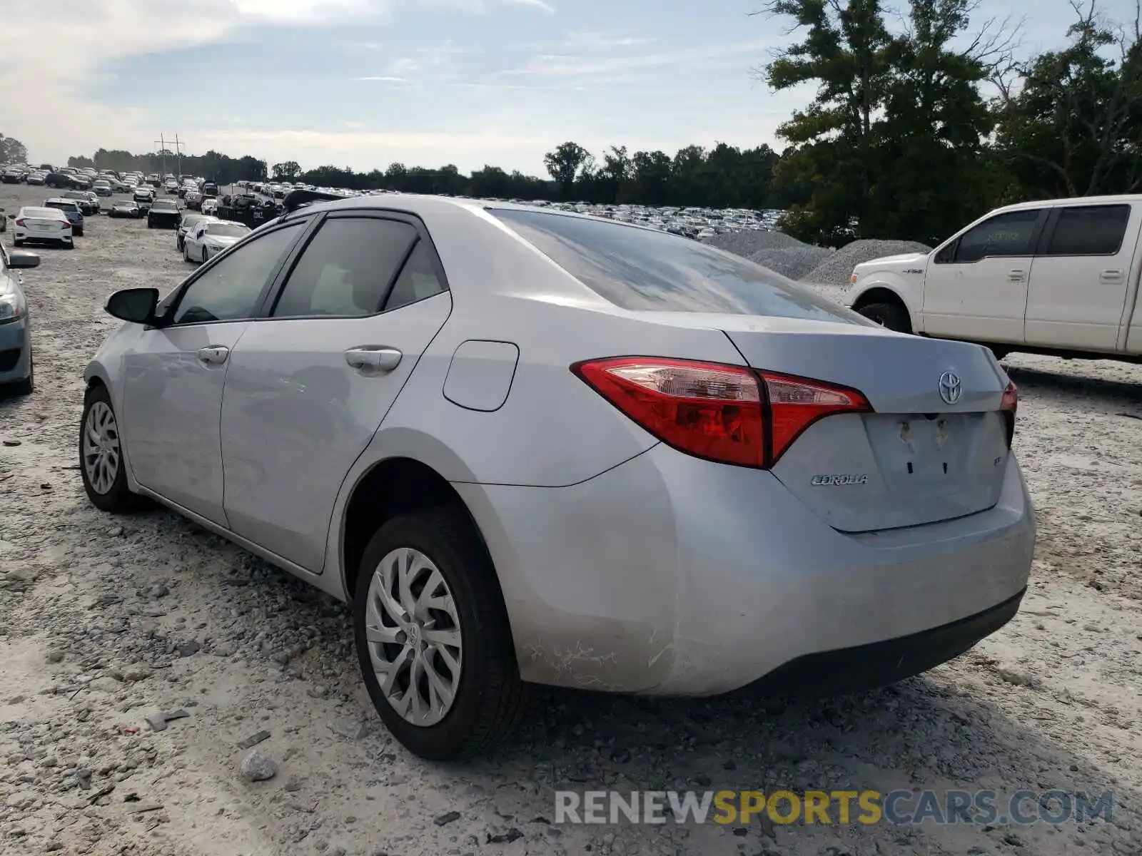 3 Photograph of a damaged car 2T1BURHEXKC164589 TOYOTA COROLLA 2019