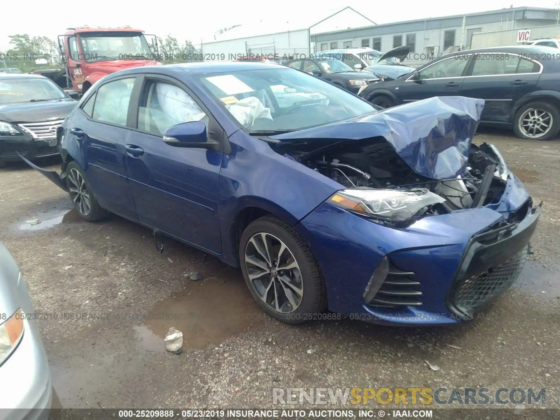 1 Photograph of a damaged car 2T1BURHEXKC164821 TOYOTA COROLLA 2019