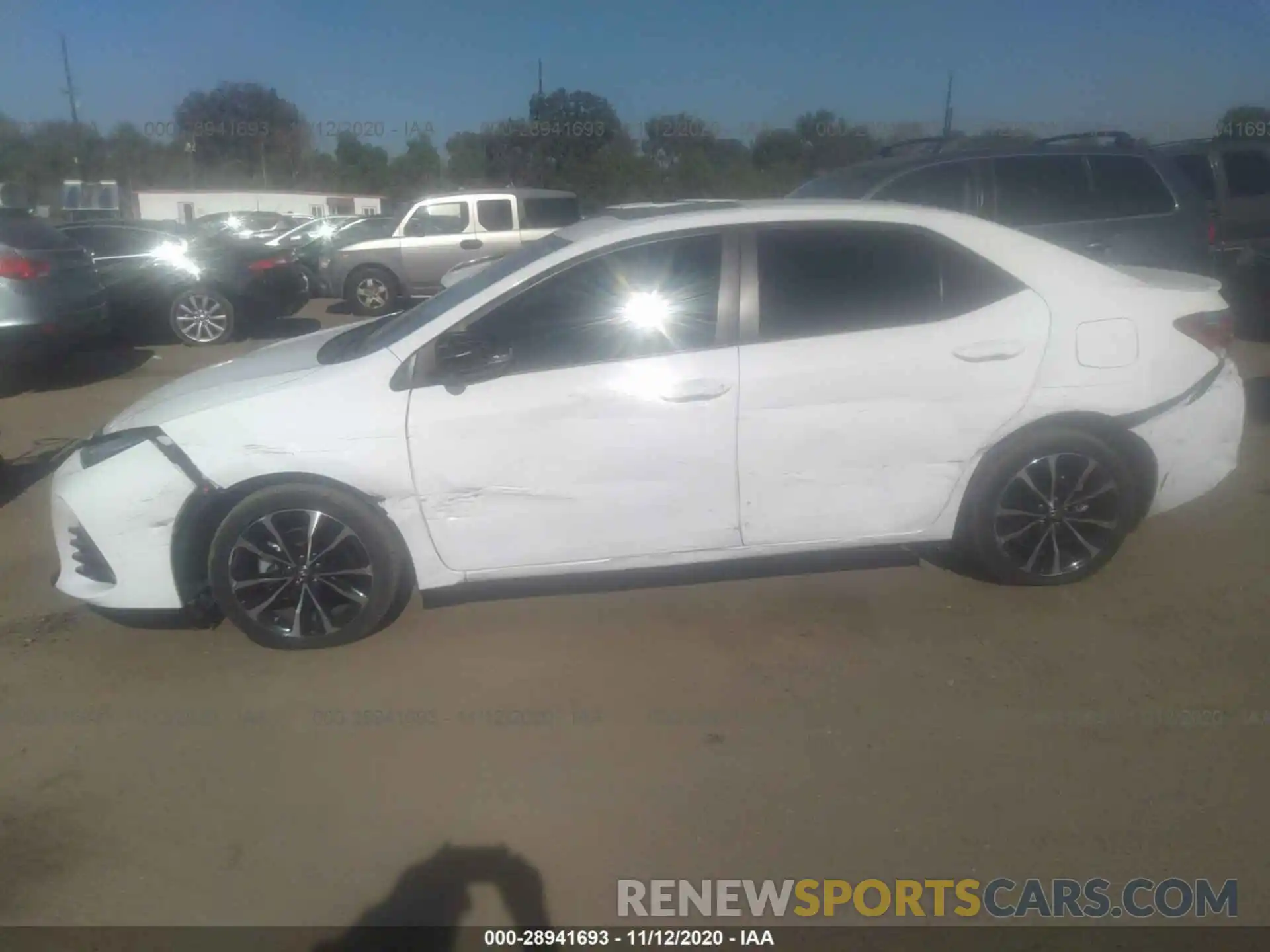 6 Photograph of a damaged car 2T1BURHEXKC165192 TOYOTA COROLLA 2019