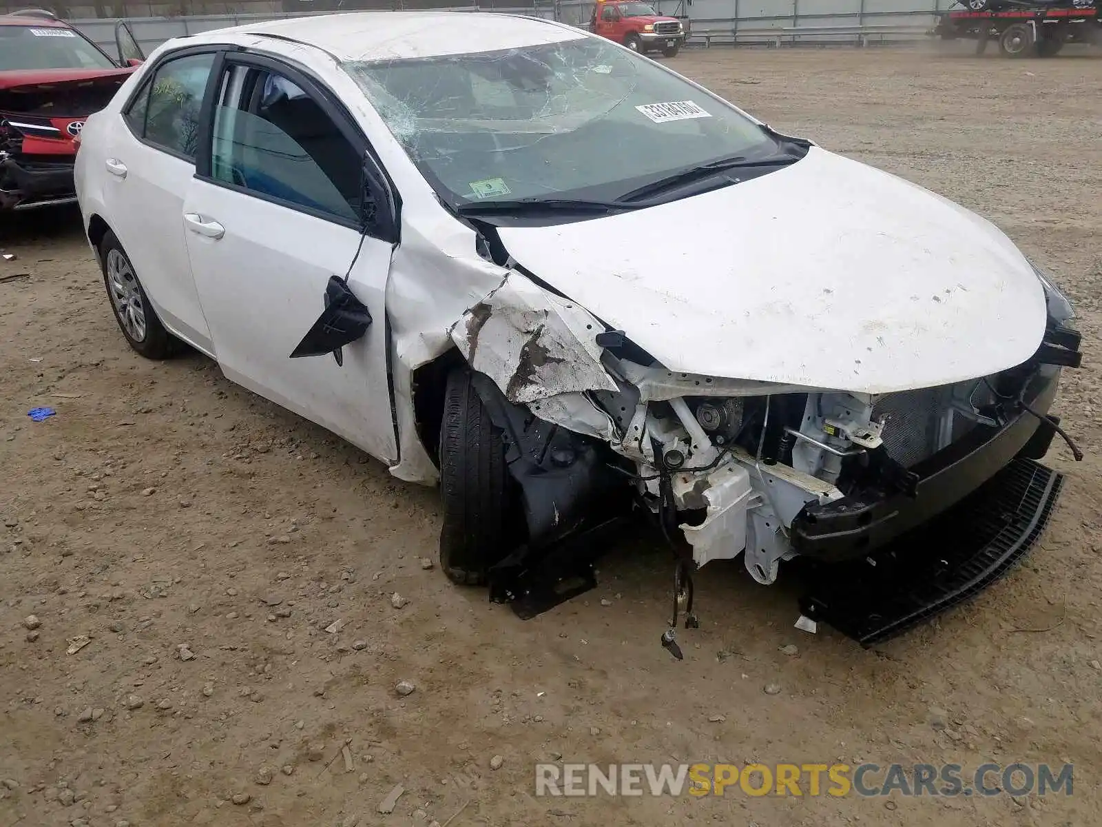 1 Photograph of a damaged car 2T1BURHEXKC165919 TOYOTA COROLLA 2019