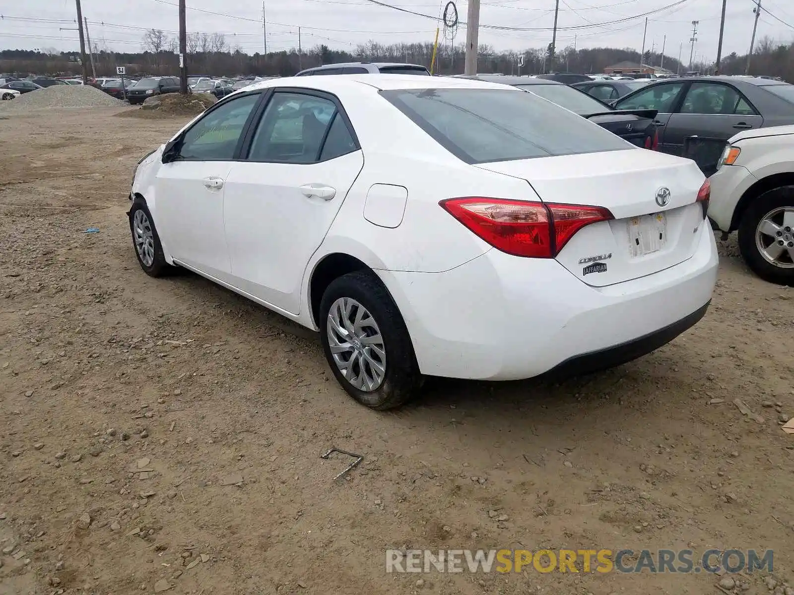 3 Photograph of a damaged car 2T1BURHEXKC165919 TOYOTA COROLLA 2019