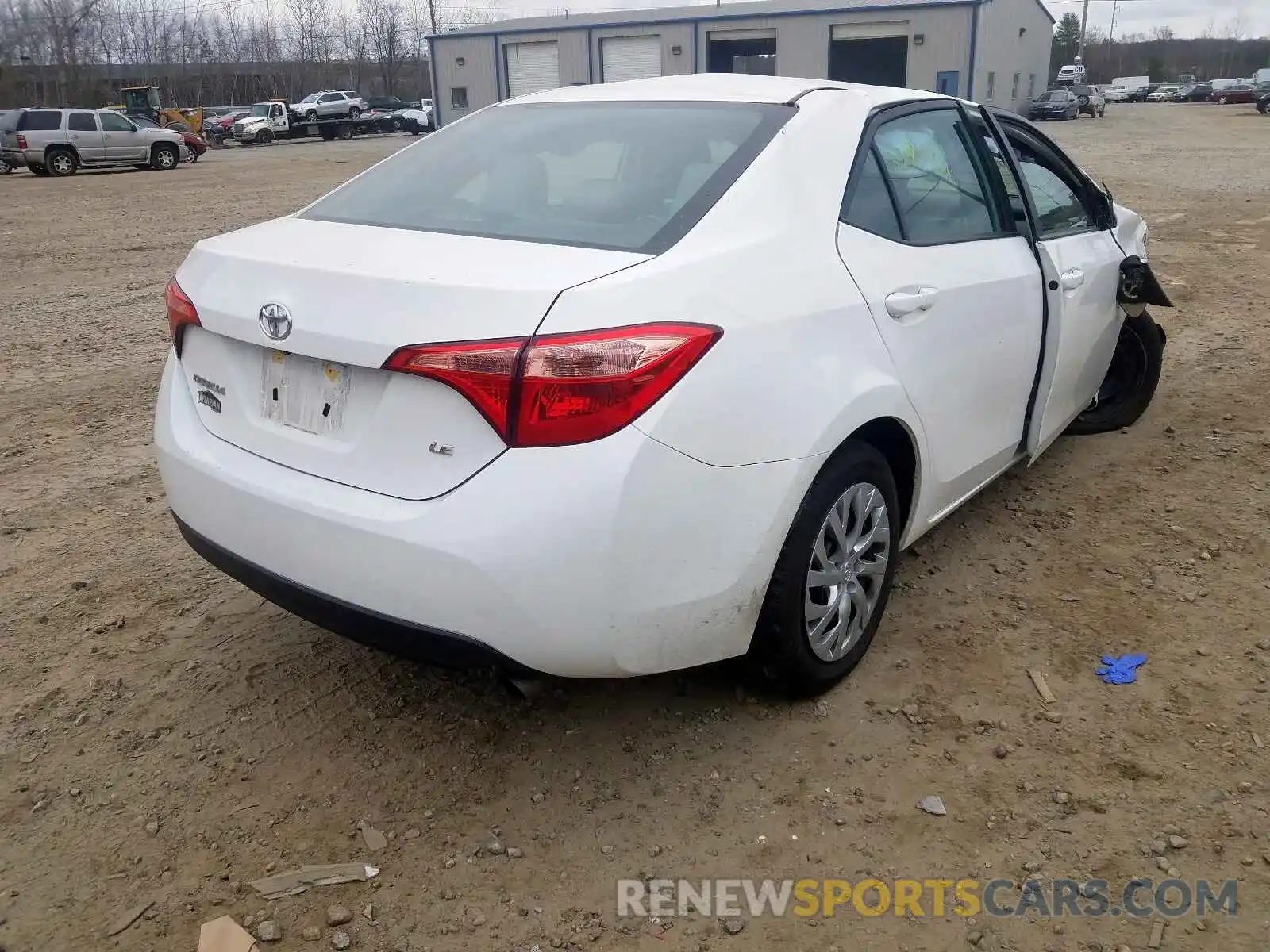 4 Photograph of a damaged car 2T1BURHEXKC165919 TOYOTA COROLLA 2019