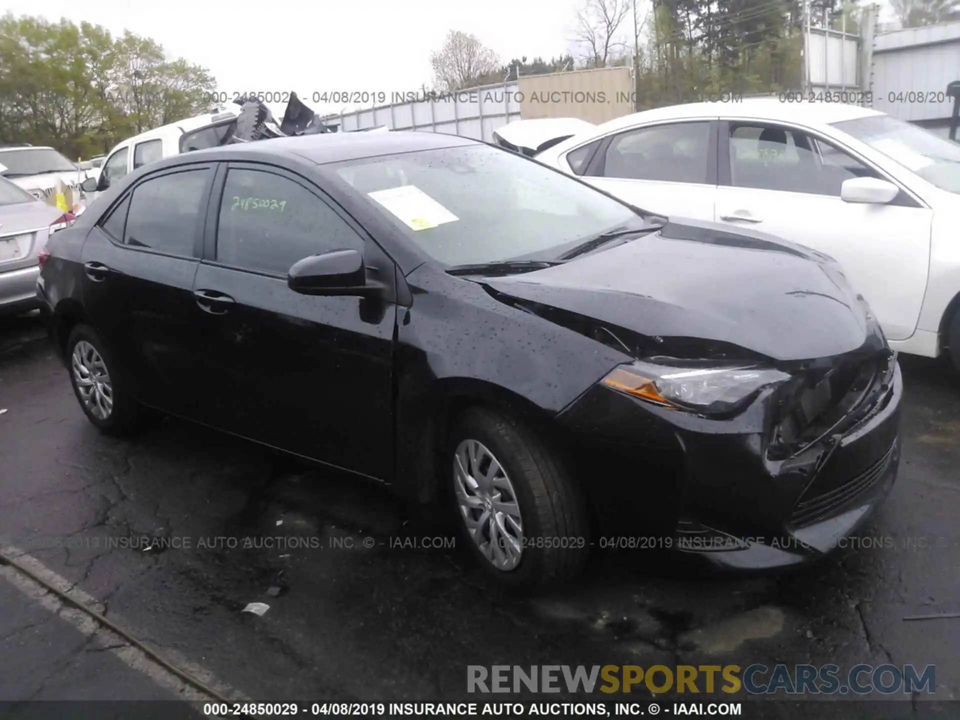 1 Photograph of a damaged car 2T1BURHEXKC166049 TOYOTA COROLLA 2019