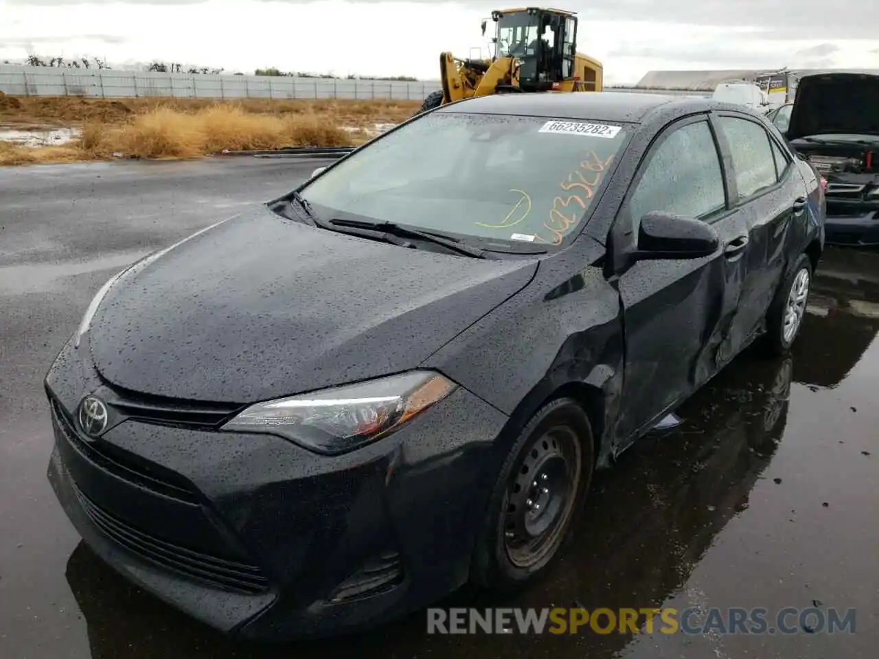 2 Photograph of a damaged car 2T1BURHEXKC166309 TOYOTA COROLLA 2019