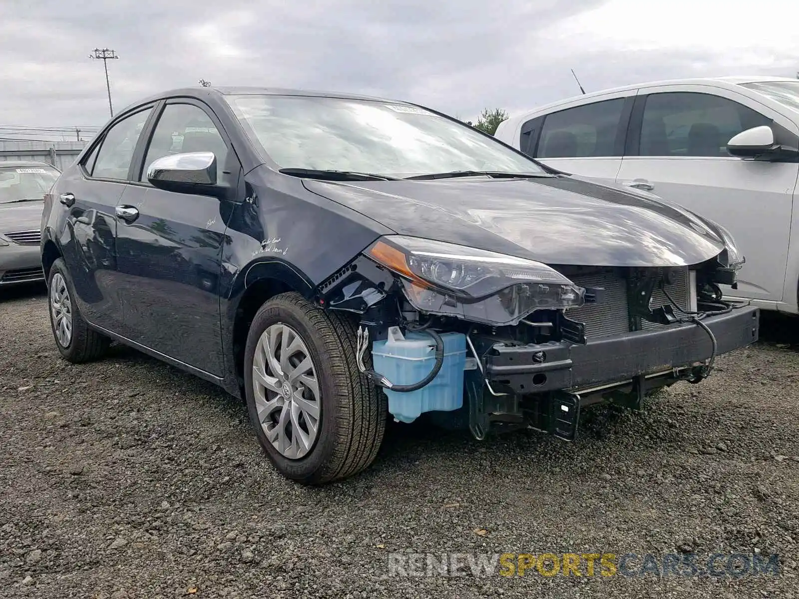 1 Photograph of a damaged car 2T1BURHEXKC166374 TOYOTA COROLLA 2019