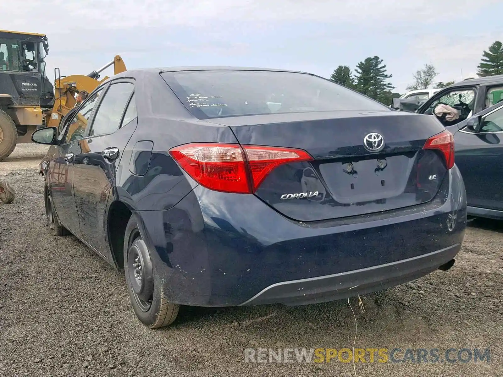 3 Photograph of a damaged car 2T1BURHEXKC166374 TOYOTA COROLLA 2019