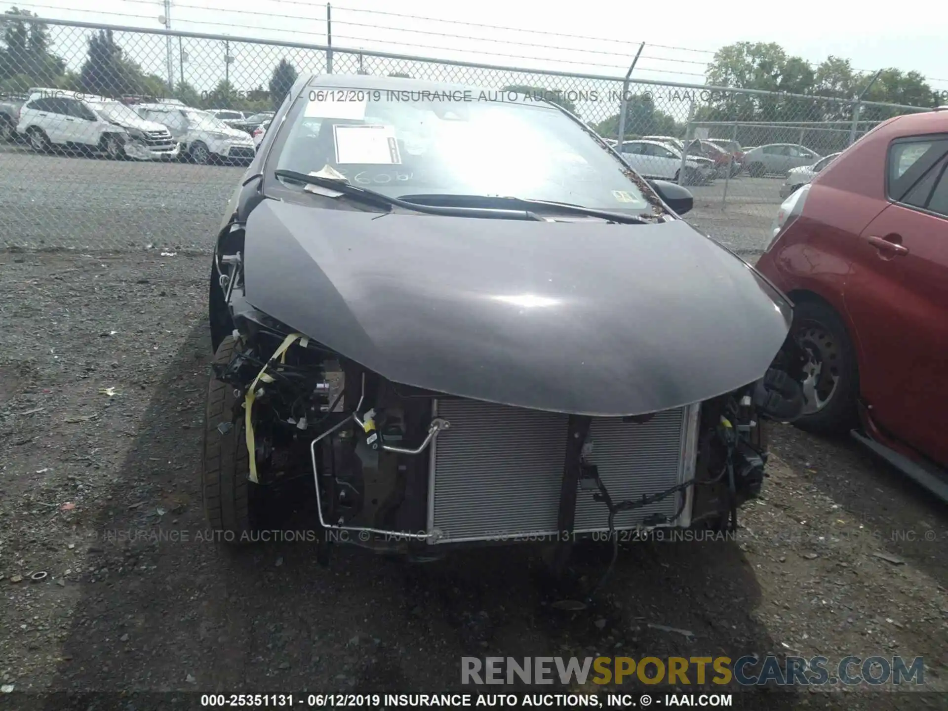 6 Photograph of a damaged car 2T1BURHEXKC166407 TOYOTA COROLLA 2019