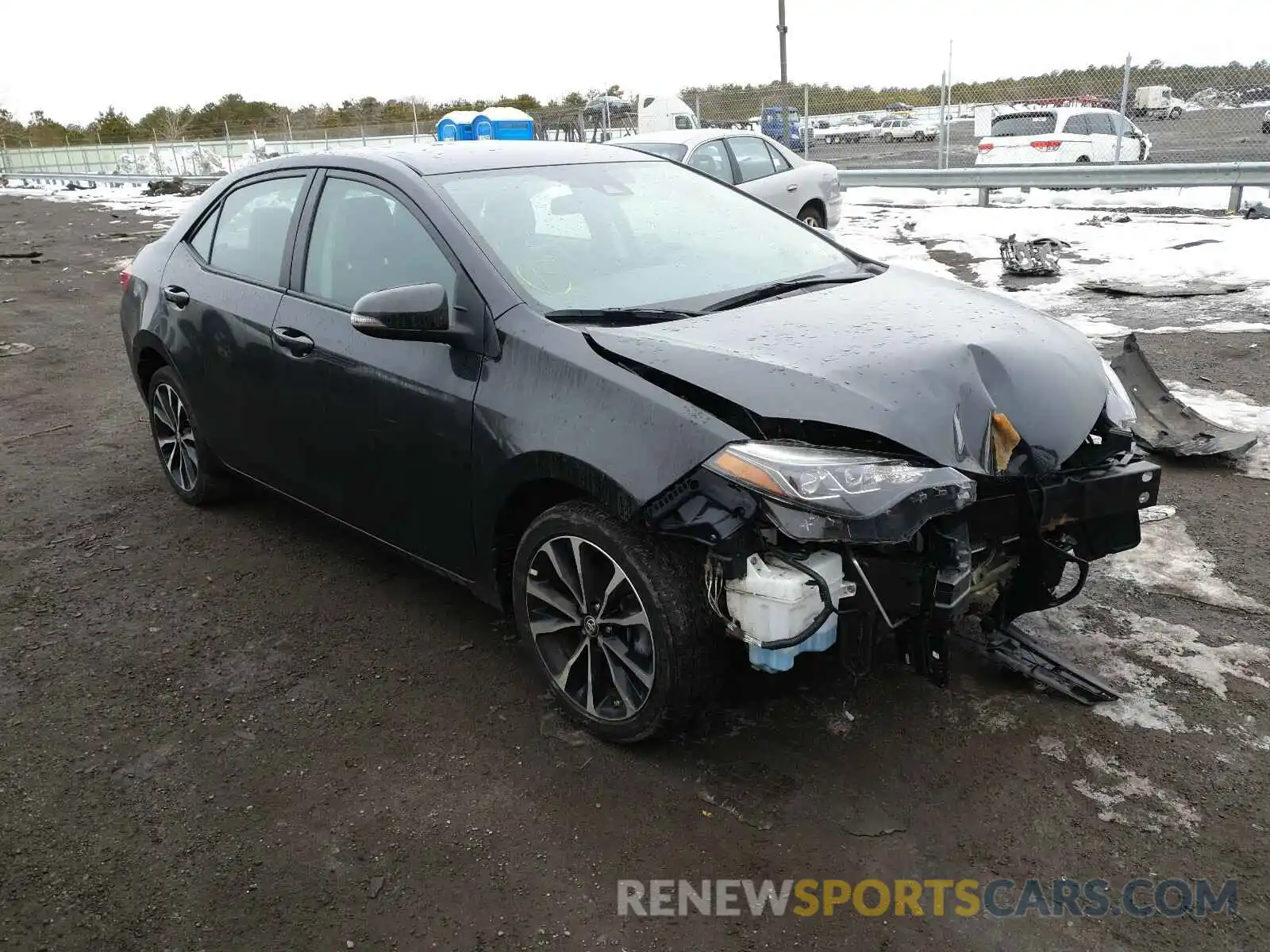 1 Photograph of a damaged car 2T1BURHEXKC168142 TOYOTA COROLLA 2019