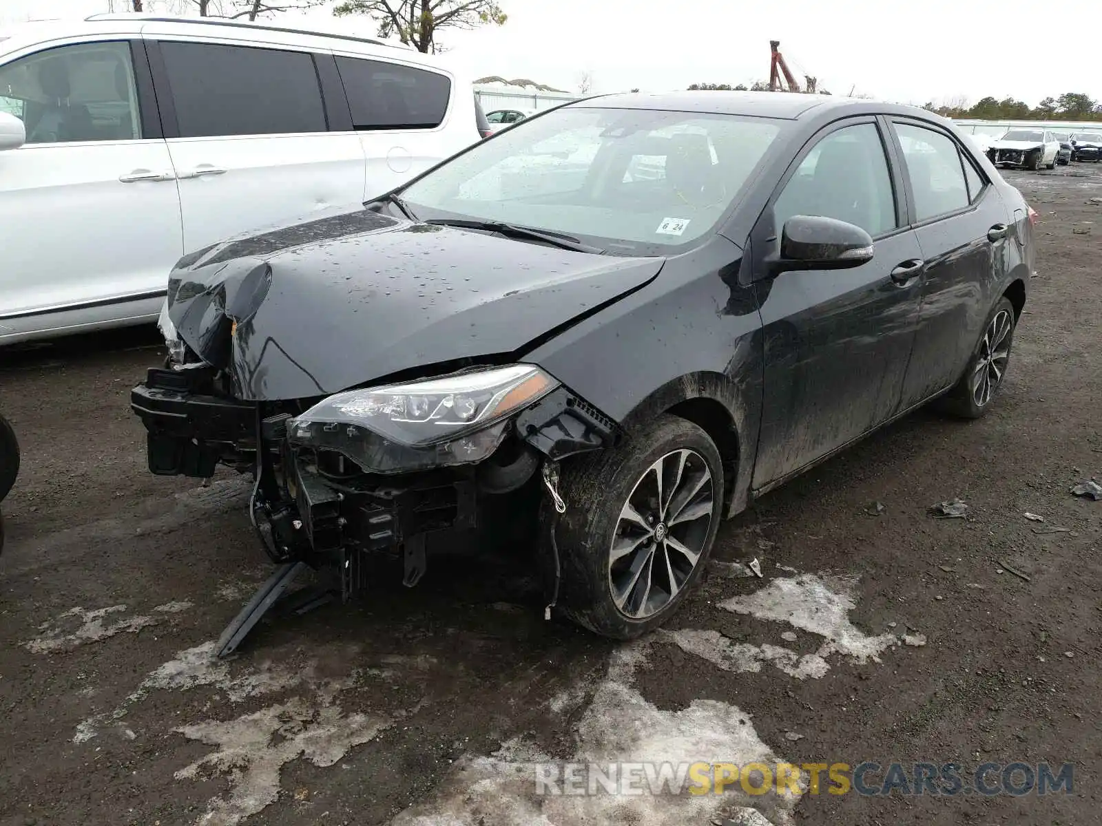 2 Photograph of a damaged car 2T1BURHEXKC168142 TOYOTA COROLLA 2019