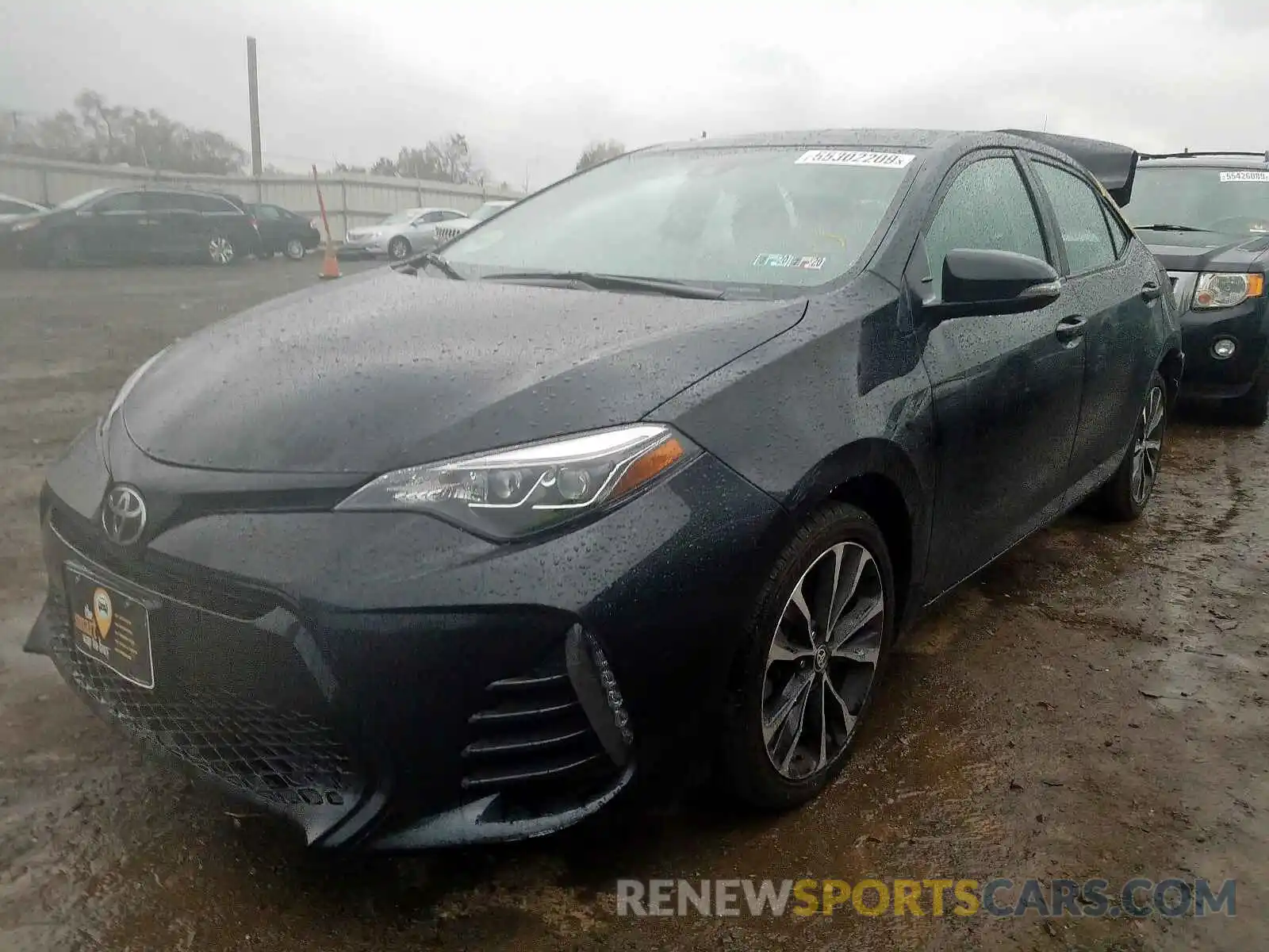 2 Photograph of a damaged car 2T1BURHEXKC168240 TOYOTA COROLLA 2019