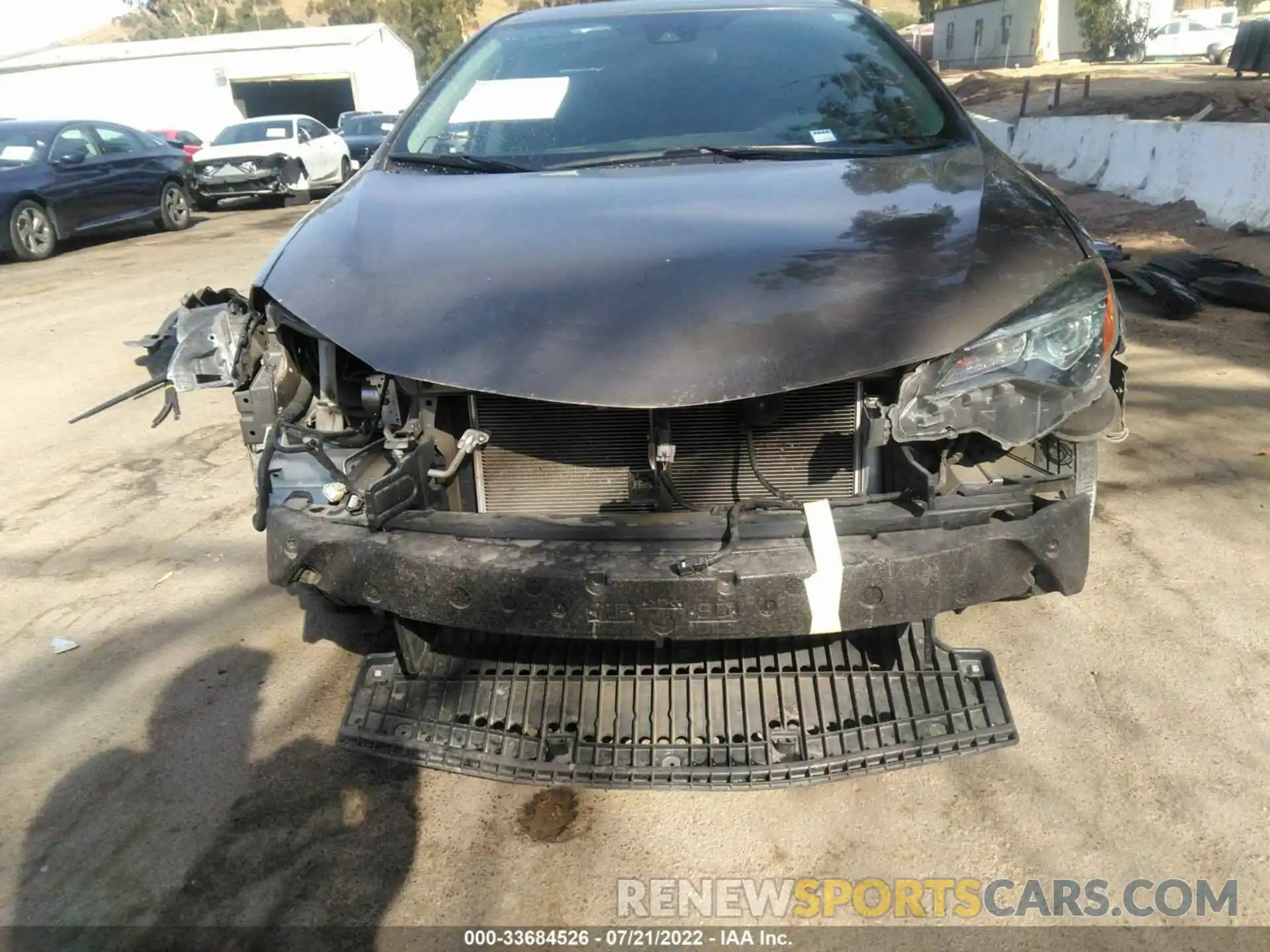 6 Photograph of a damaged car 2T1BURHEXKC168450 TOYOTA COROLLA 2019