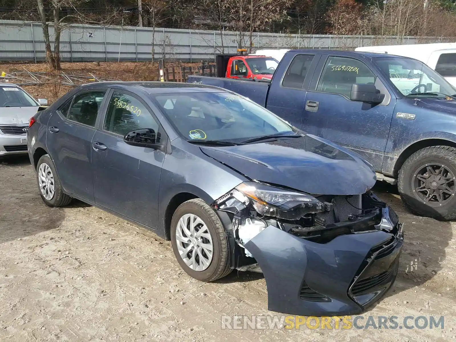 1 Photograph of a damaged car 2T1BURHEXKC168920 TOYOTA COROLLA 2019