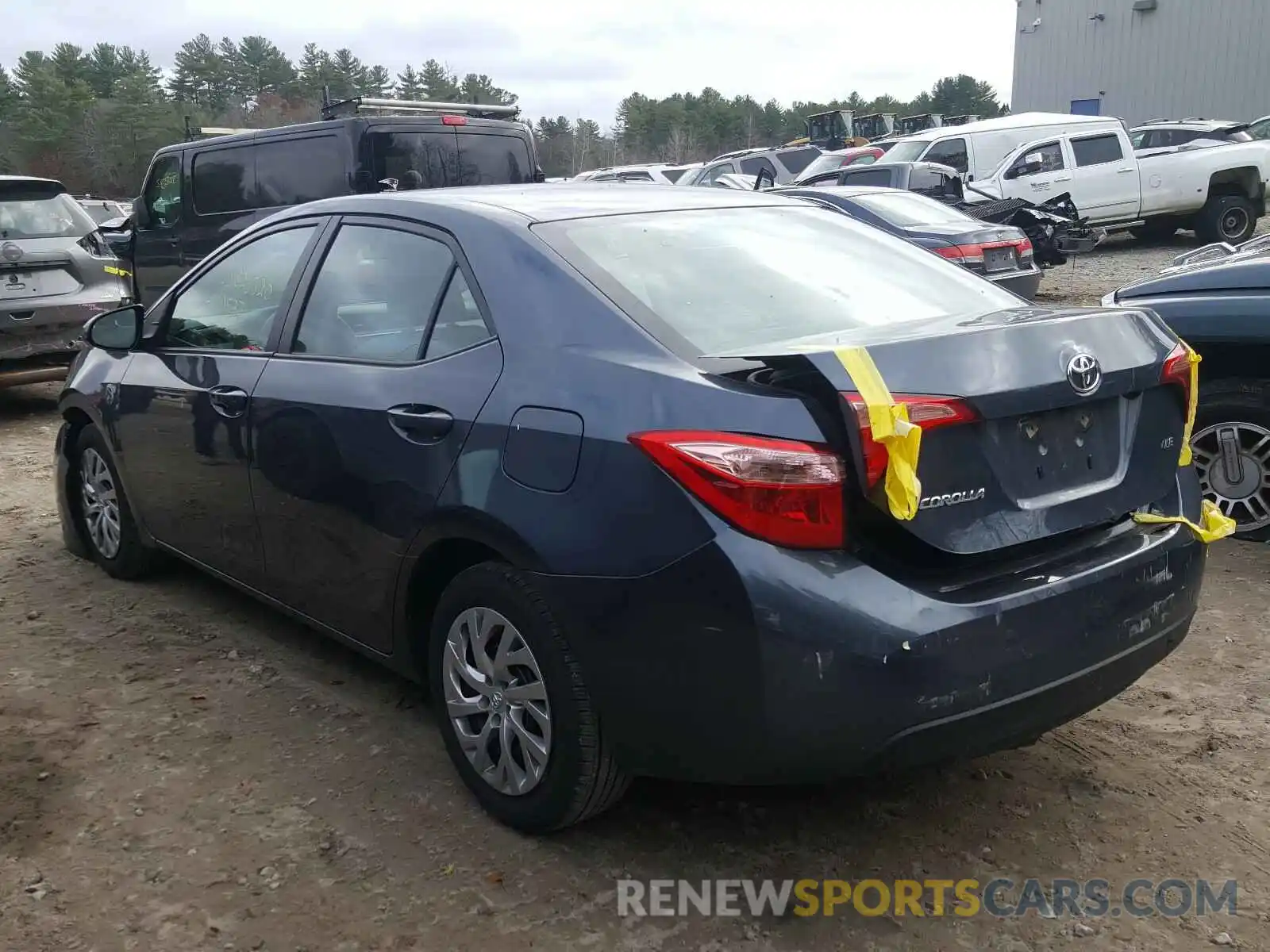 3 Photograph of a damaged car 2T1BURHEXKC168920 TOYOTA COROLLA 2019