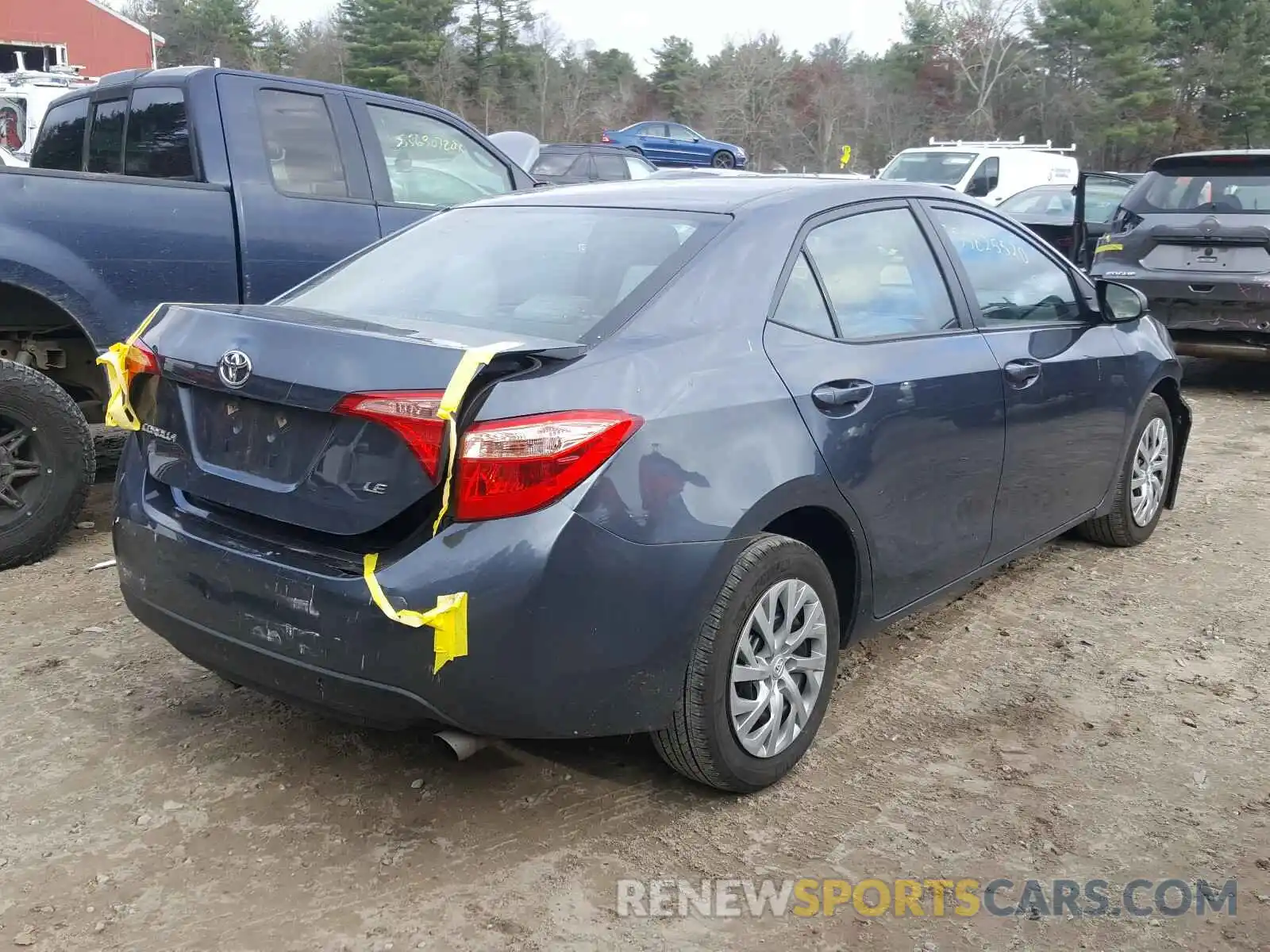 4 Photograph of a damaged car 2T1BURHEXKC168920 TOYOTA COROLLA 2019