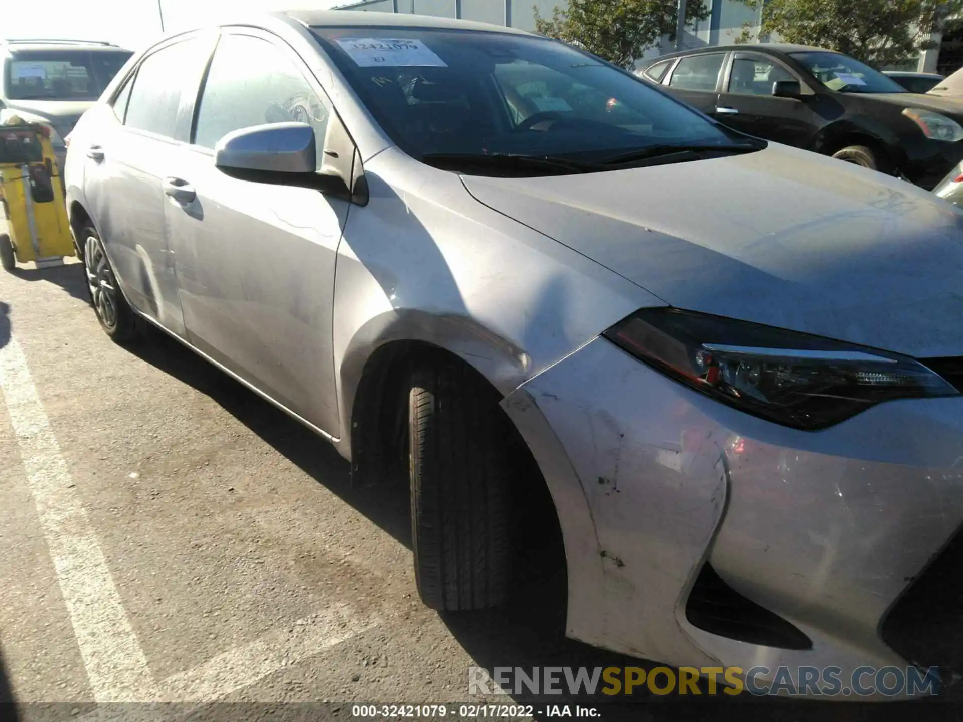 6 Photograph of a damaged car 2T1BURHEXKC169405 TOYOTA COROLLA 2019