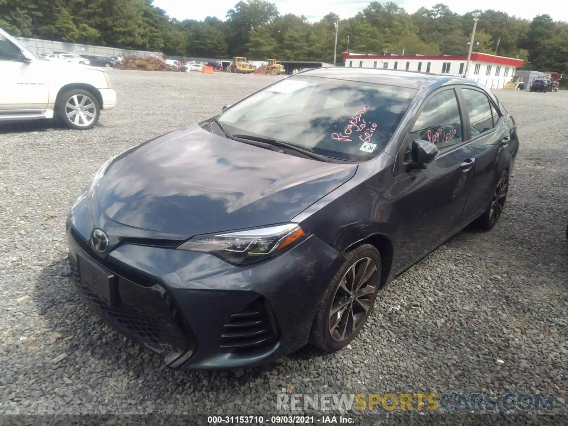 2 Photograph of a damaged car 2T1BURHEXKC169503 TOYOTA COROLLA 2019