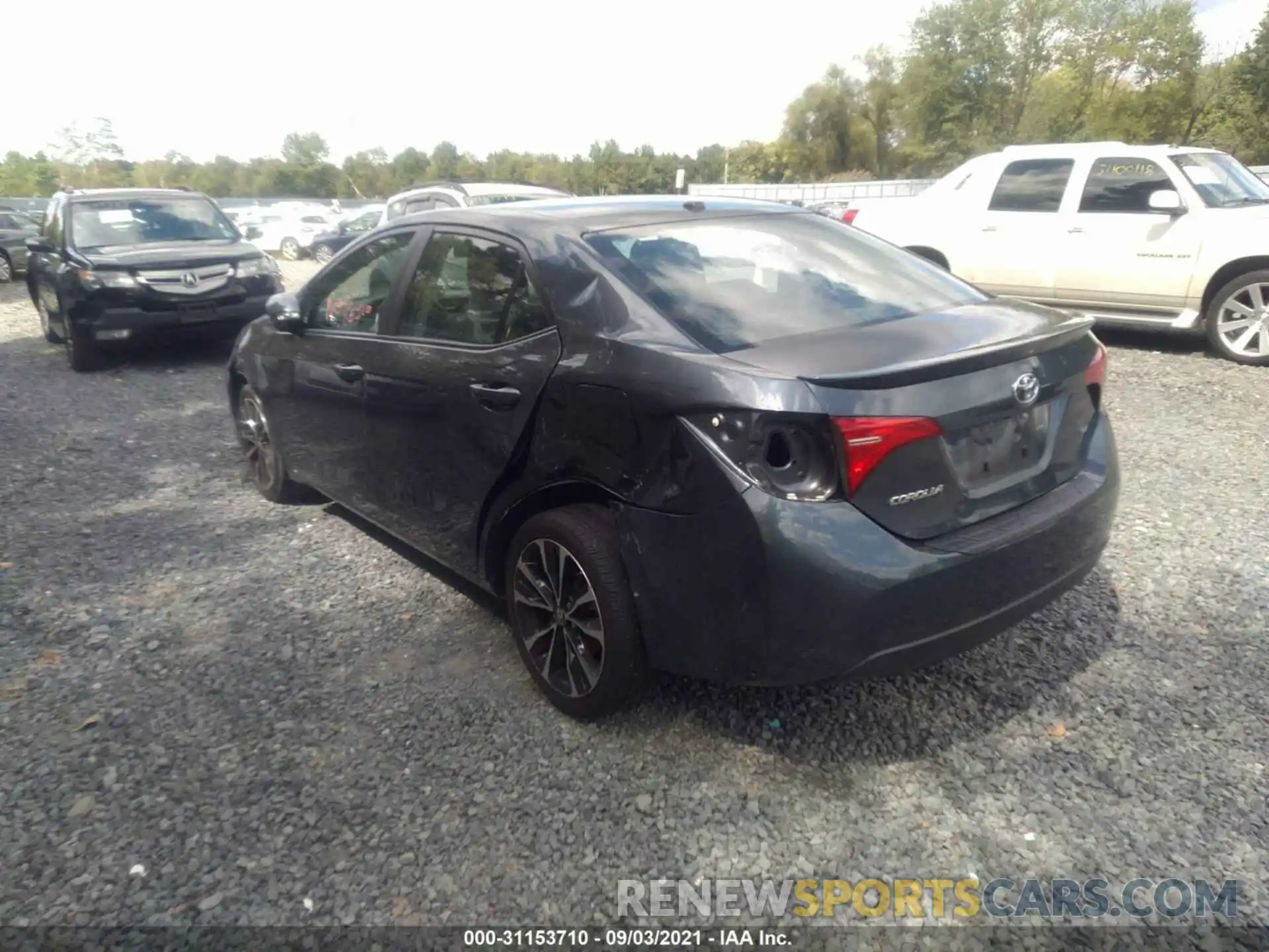 3 Photograph of a damaged car 2T1BURHEXKC169503 TOYOTA COROLLA 2019