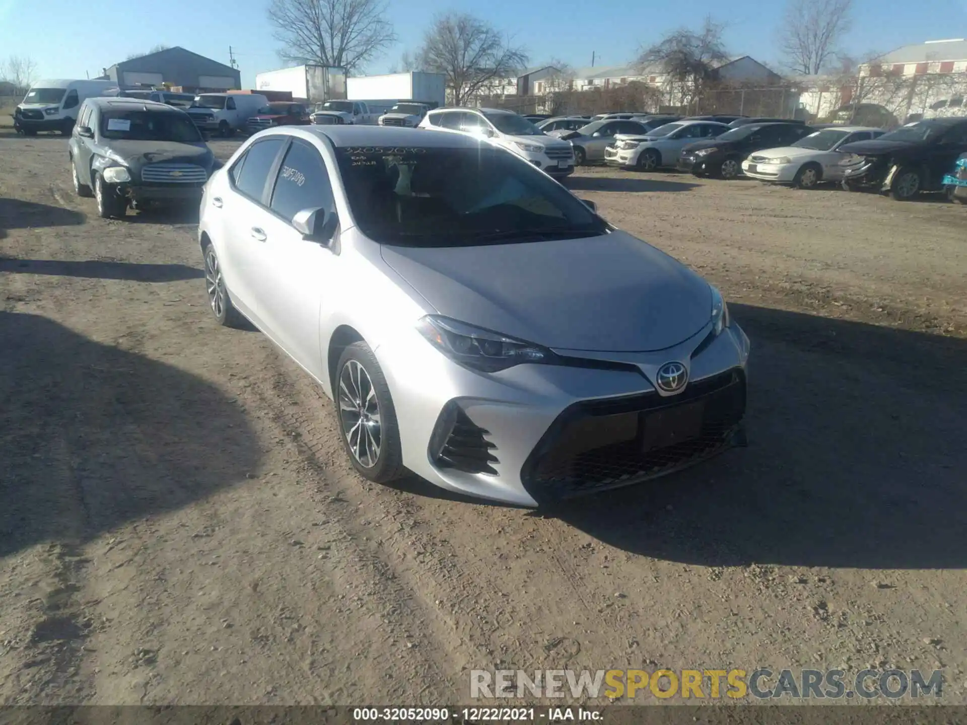 1 Photograph of a damaged car 2T1BURHEXKC169694 TOYOTA COROLLA 2019