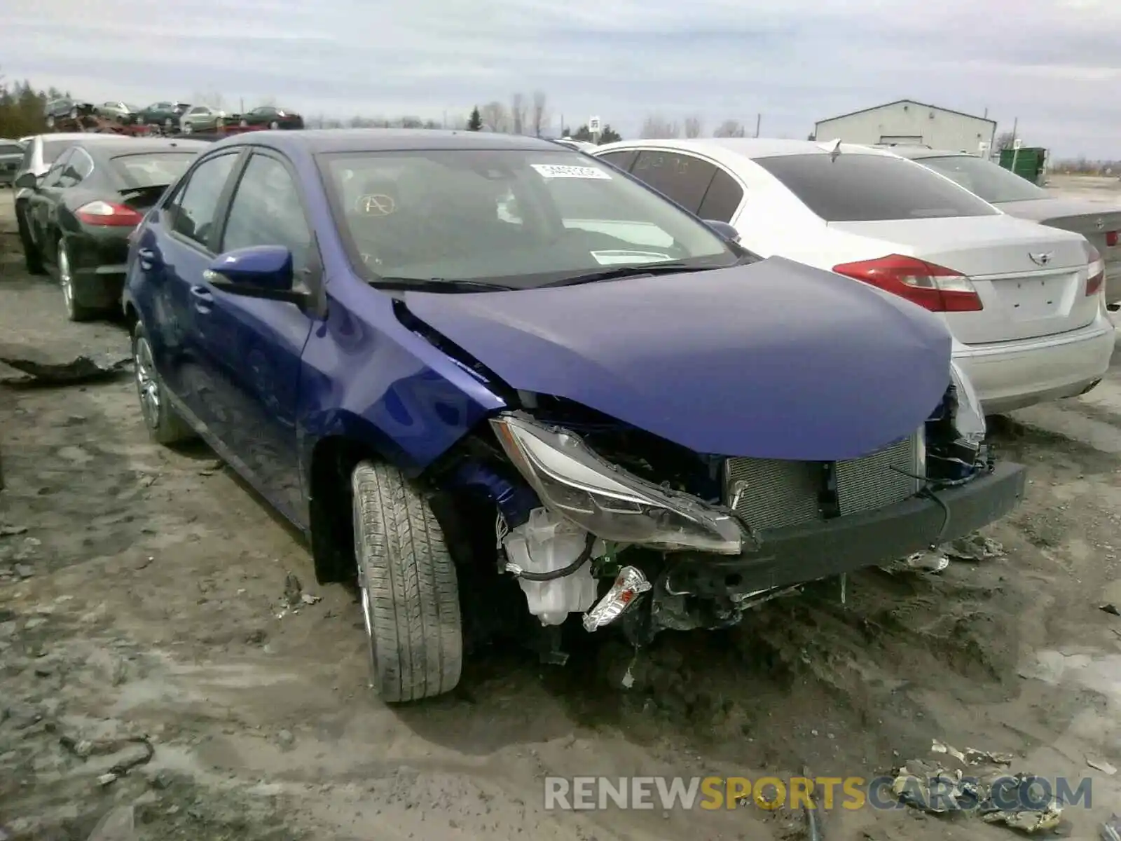 1 Photograph of a damaged car 2T1BURHEXKC169873 TOYOTA COROLLA 2019