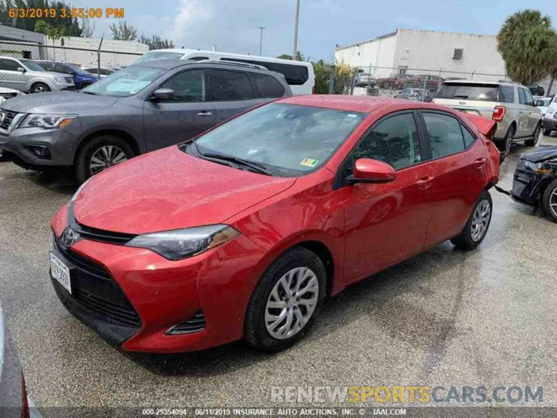 15 Photograph of a damaged car 2T1BURHEXKC170196 TOYOTA COROLLA 2019