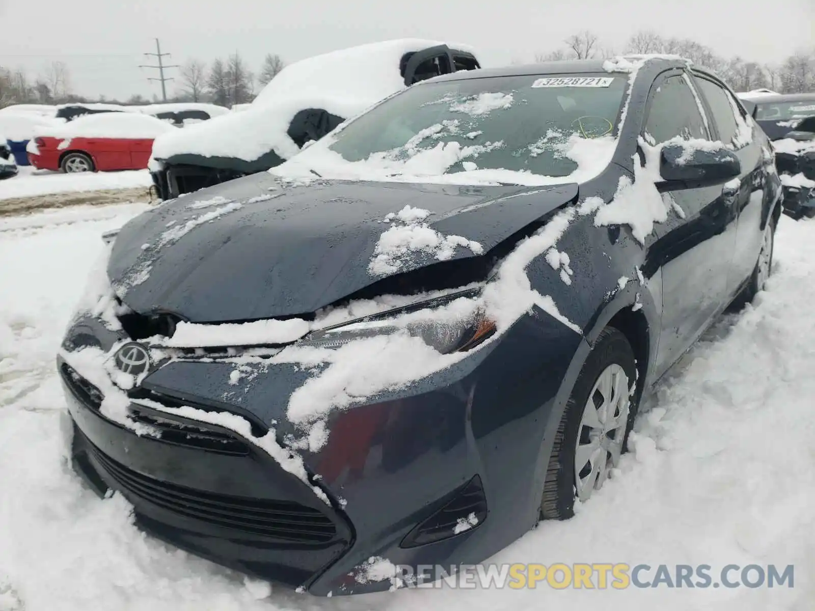 2 Photograph of a damaged car 2T1BURHEXKC170604 TOYOTA COROLLA 2019