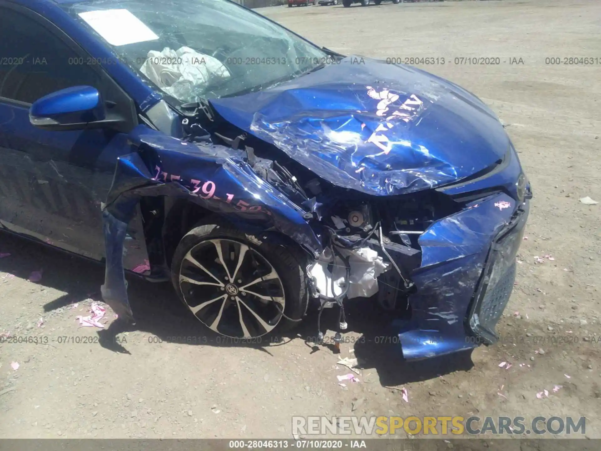 6 Photograph of a damaged car 2T1BURHEXKC170800 TOYOTA COROLLA 2019