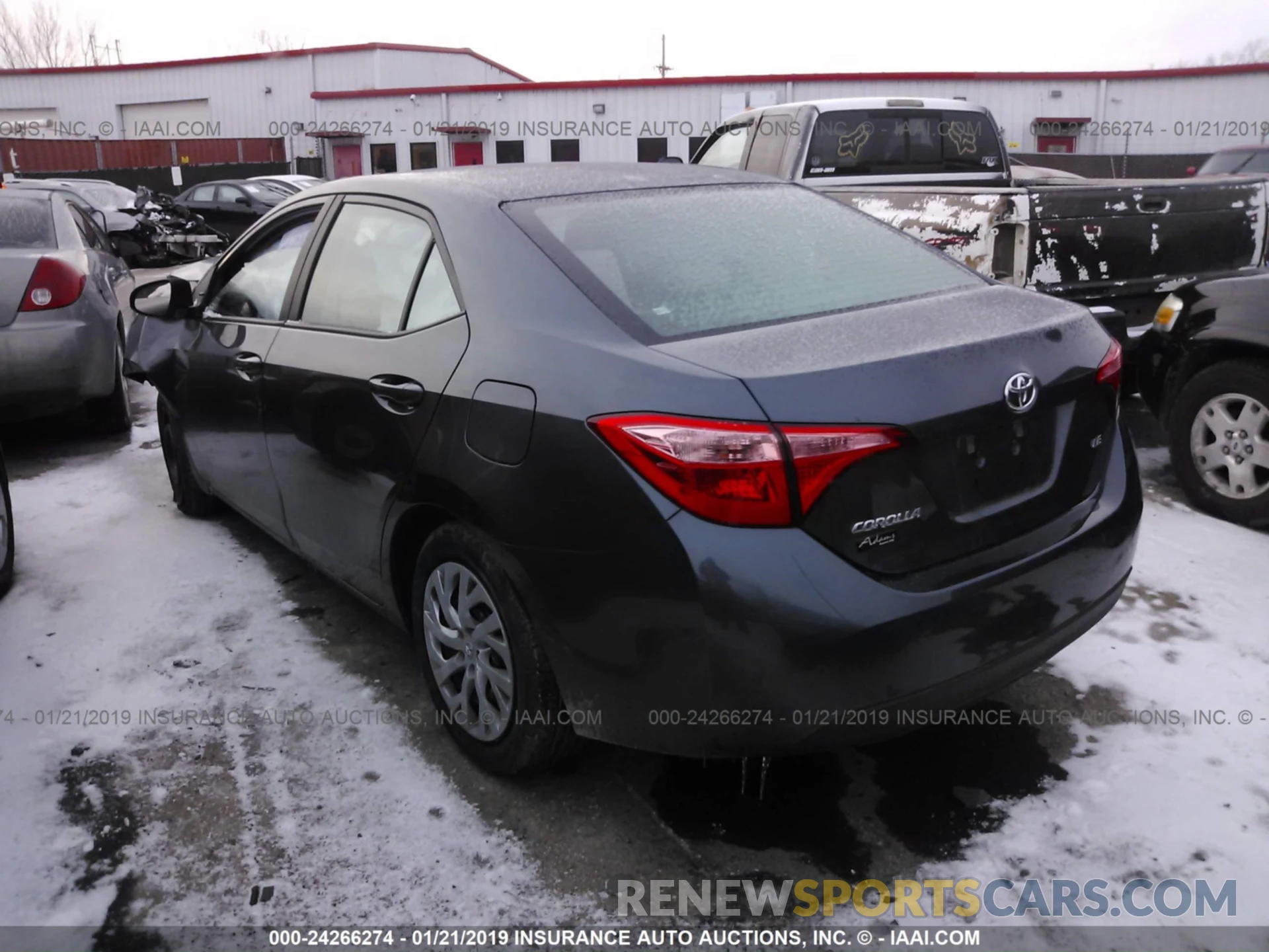 3 Photograph of a damaged car 2T1BURHEXKC170912 TOYOTA COROLLA 2019