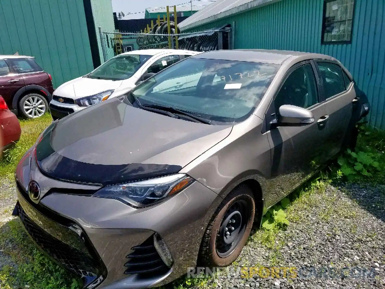 2 Photograph of a damaged car 2T1BURHEXKC171722 TOYOTA COROLLA 2019