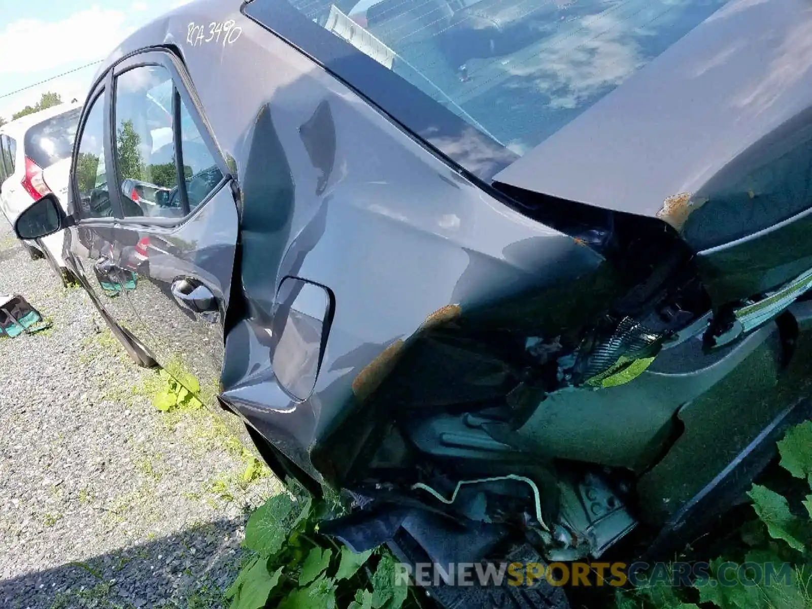 3 Photograph of a damaged car 2T1BURHEXKC171722 TOYOTA COROLLA 2019