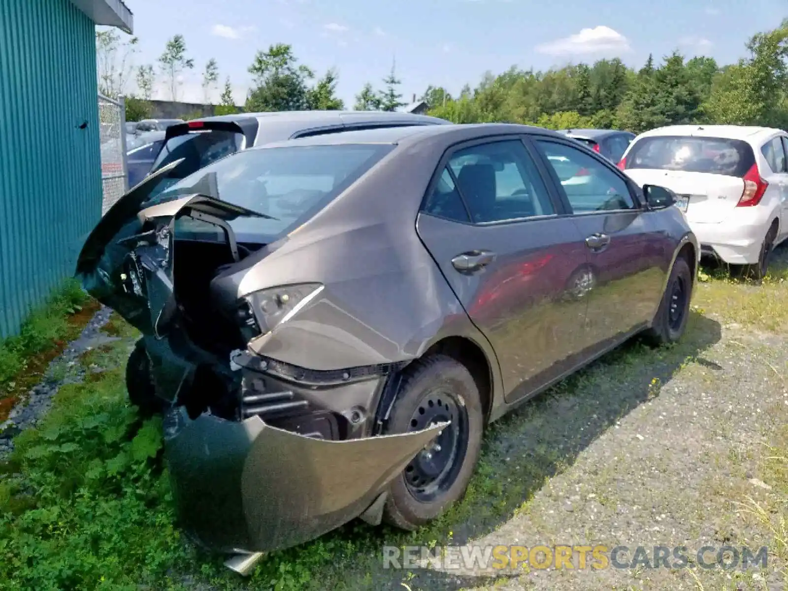 4 Photograph of a damaged car 2T1BURHEXKC171722 TOYOTA COROLLA 2019