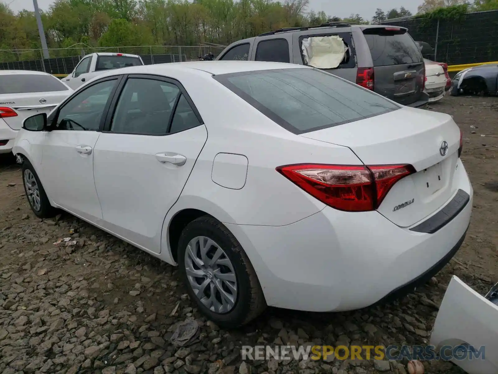 3 Photograph of a damaged car 2T1BURHEXKC171753 TOYOTA COROLLA 2019