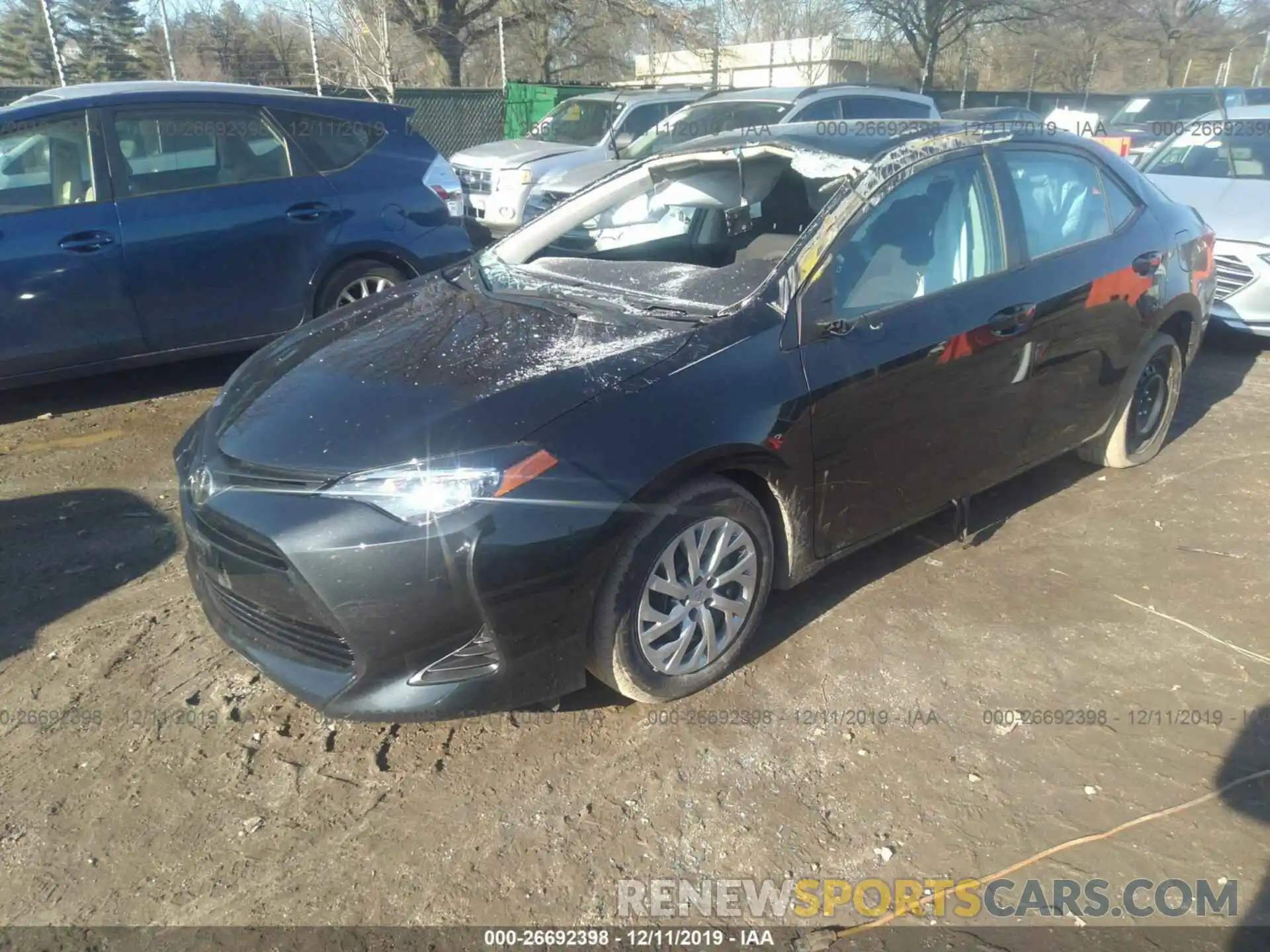 2 Photograph of a damaged car 2T1BURHEXKC171820 TOYOTA COROLLA 2019