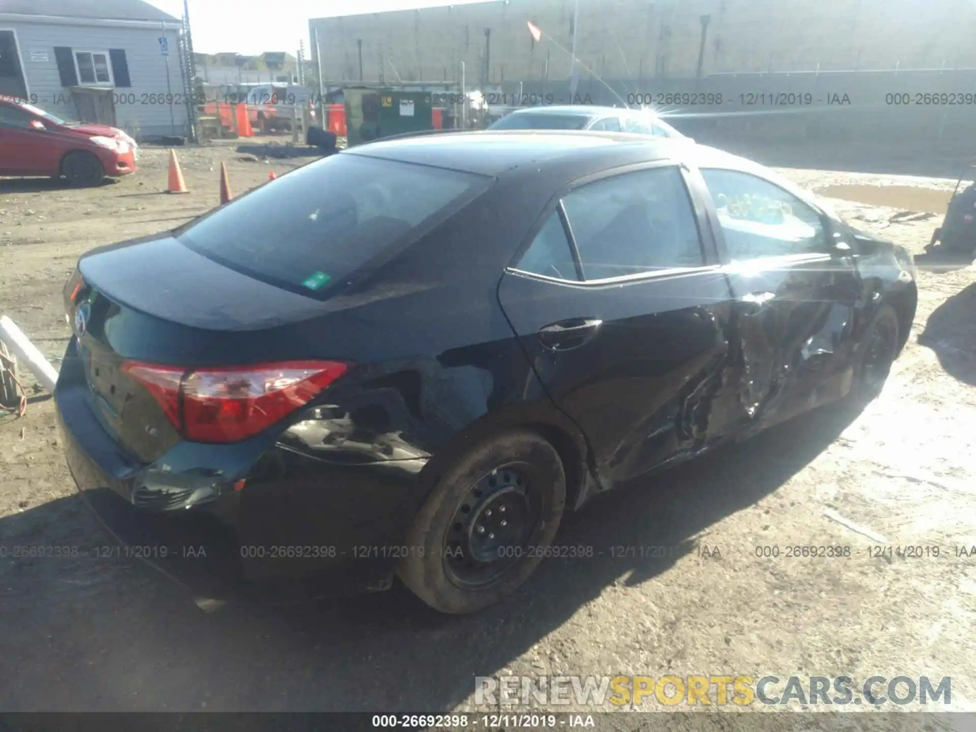 4 Photograph of a damaged car 2T1BURHEXKC171820 TOYOTA COROLLA 2019