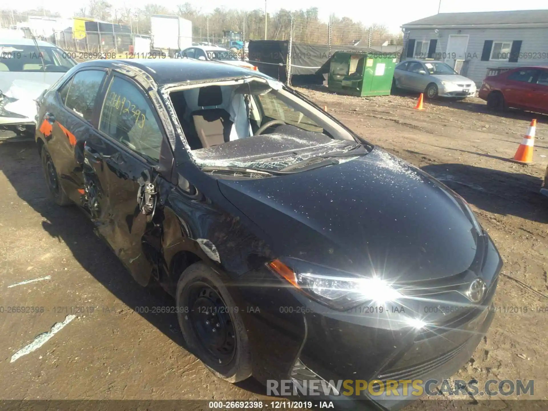 6 Photograph of a damaged car 2T1BURHEXKC171820 TOYOTA COROLLA 2019