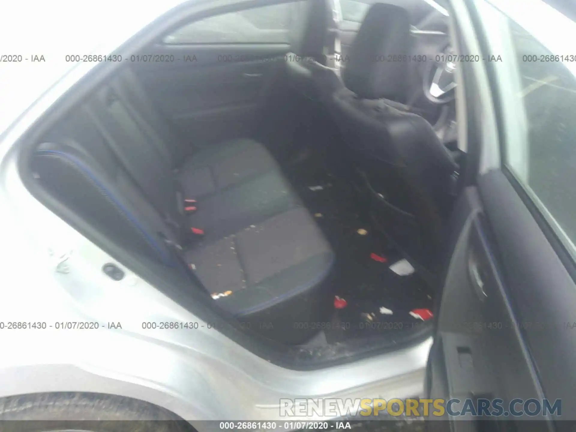 8 Photograph of a damaged car 2T1BURHEXKC172367 TOYOTA COROLLA 2019