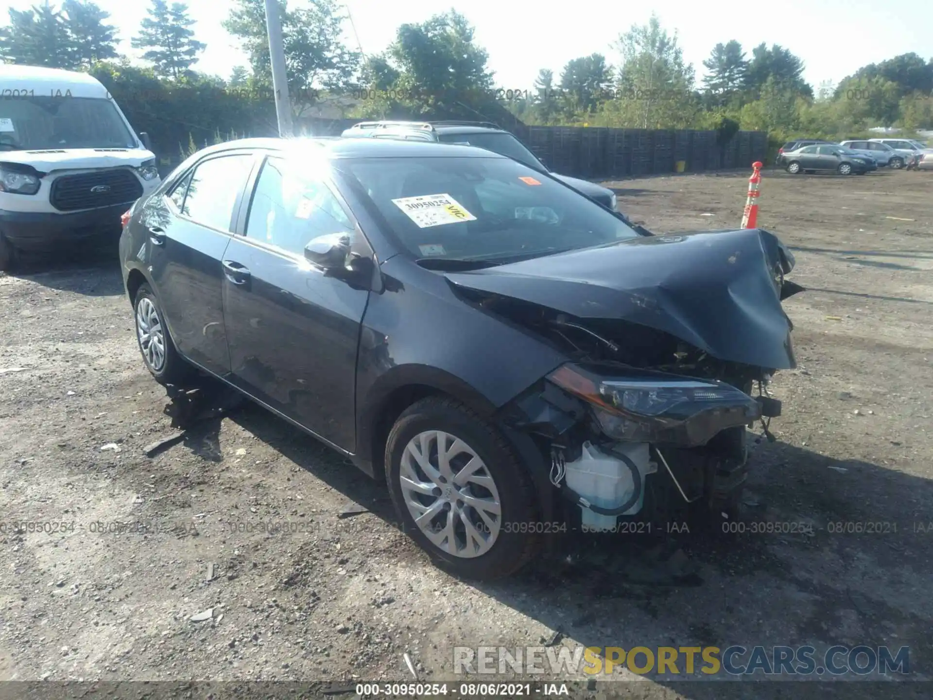 1 Photograph of a damaged car 2T1BURHEXKC173373 TOYOTA COROLLA 2019