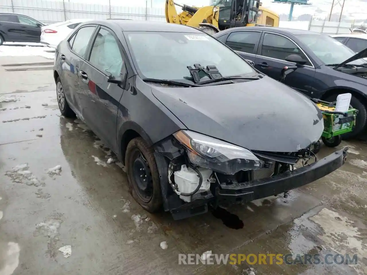 1 Photograph of a damaged car 2T1BURHEXKC173681 TOYOTA COROLLA 2019