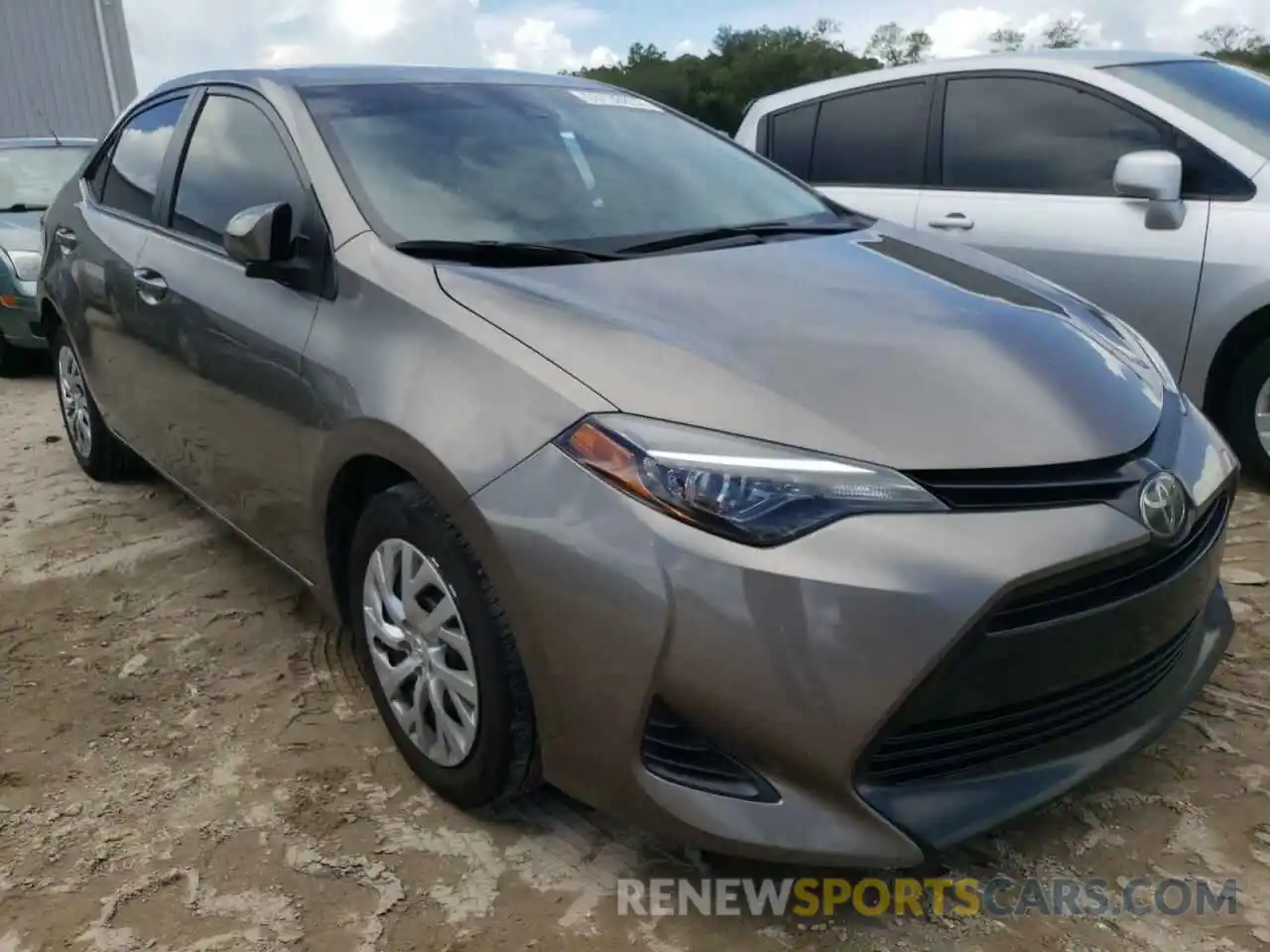 1 Photograph of a damaged car 2T1BURHEXKC174216 TOYOTA COROLLA 2019