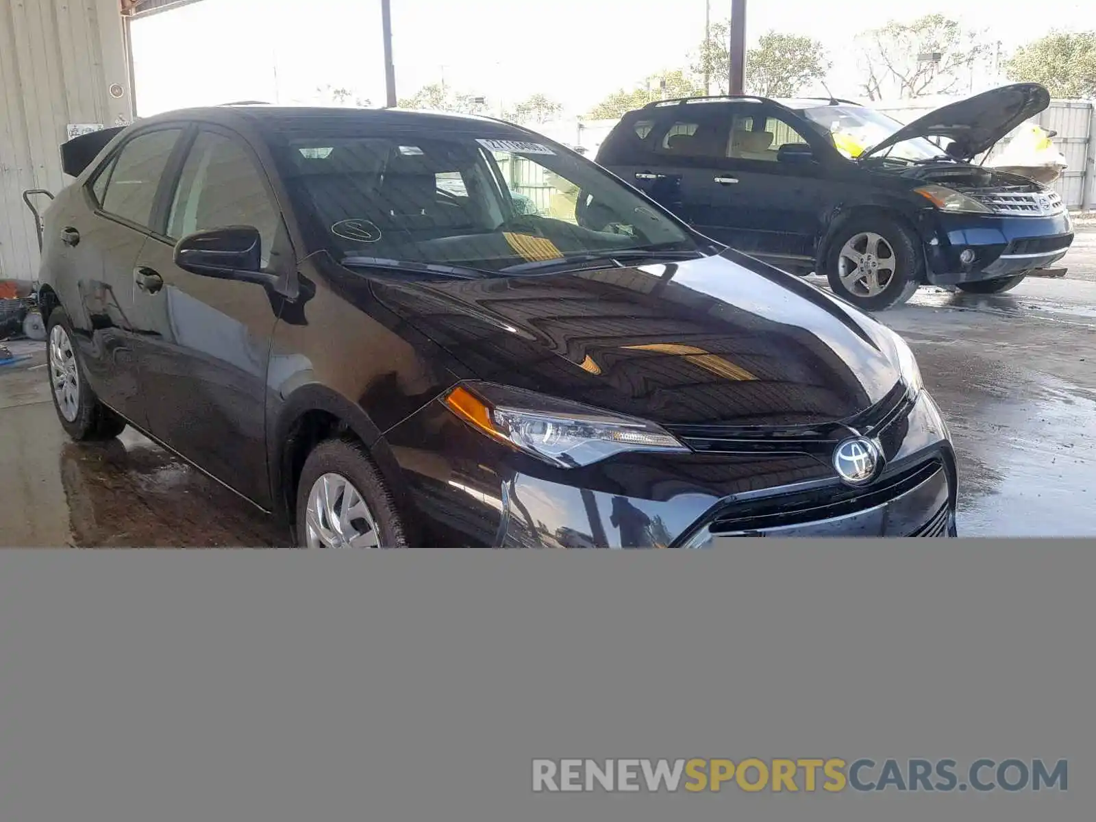 1 Photograph of a damaged car 2T1BURHEXKC174247 TOYOTA COROLLA 2019