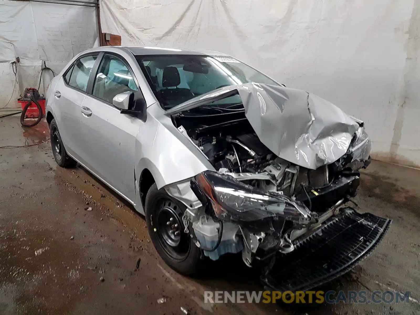 1 Photograph of a damaged car 2T1BURHEXKC174703 TOYOTA COROLLA 2019