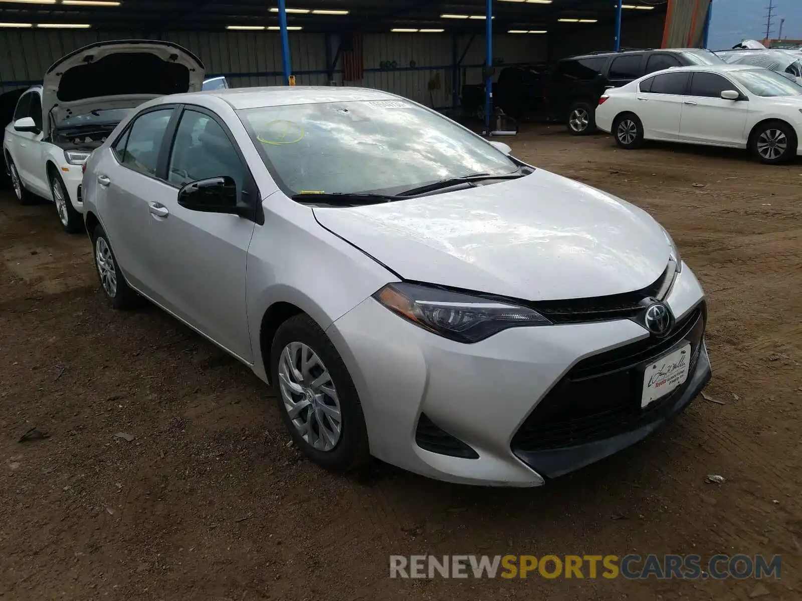 1 Photograph of a damaged car 2T1BURHEXKC175981 TOYOTA COROLLA 2019