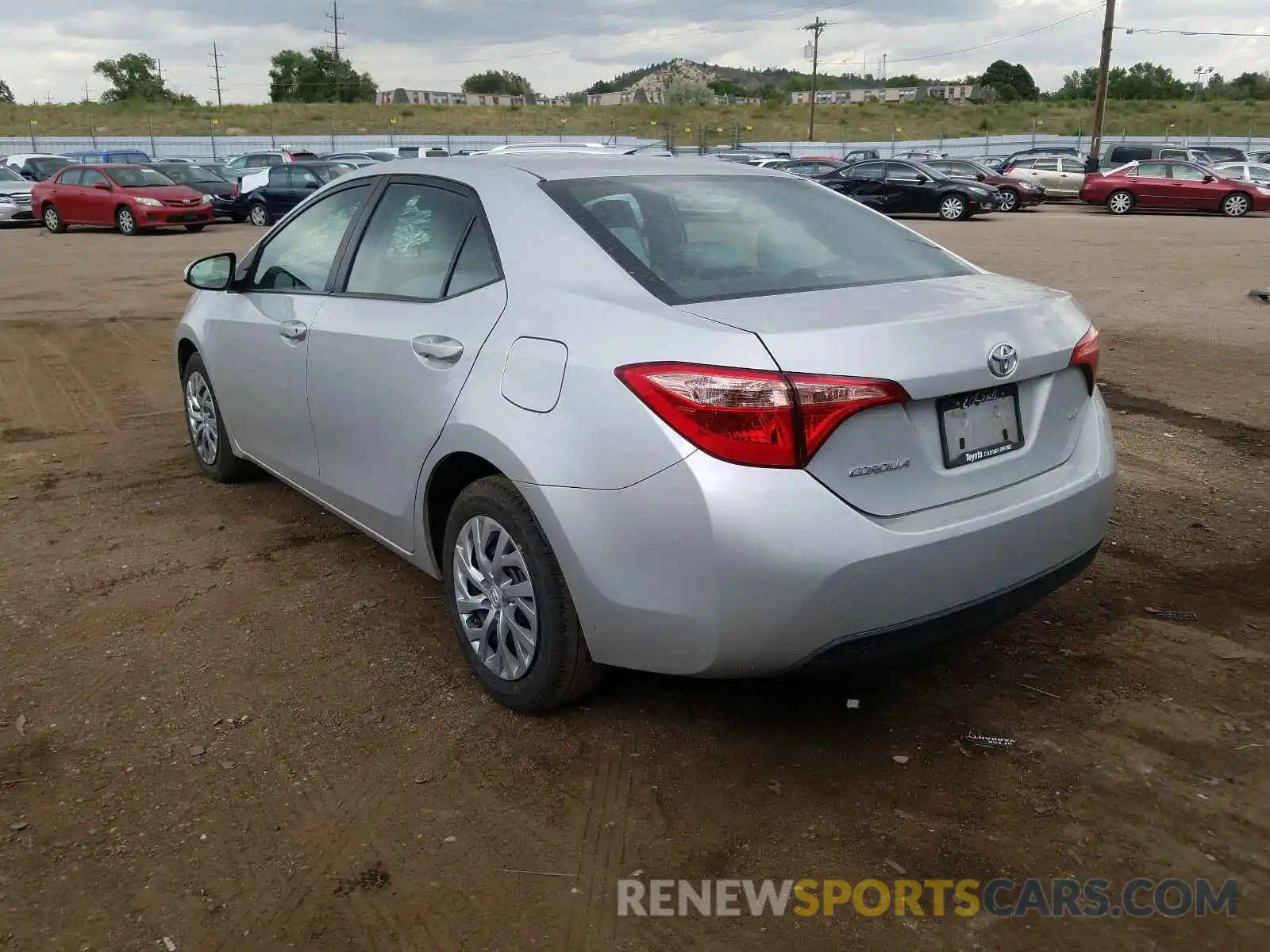 3 Photograph of a damaged car 2T1BURHEXKC175981 TOYOTA COROLLA 2019