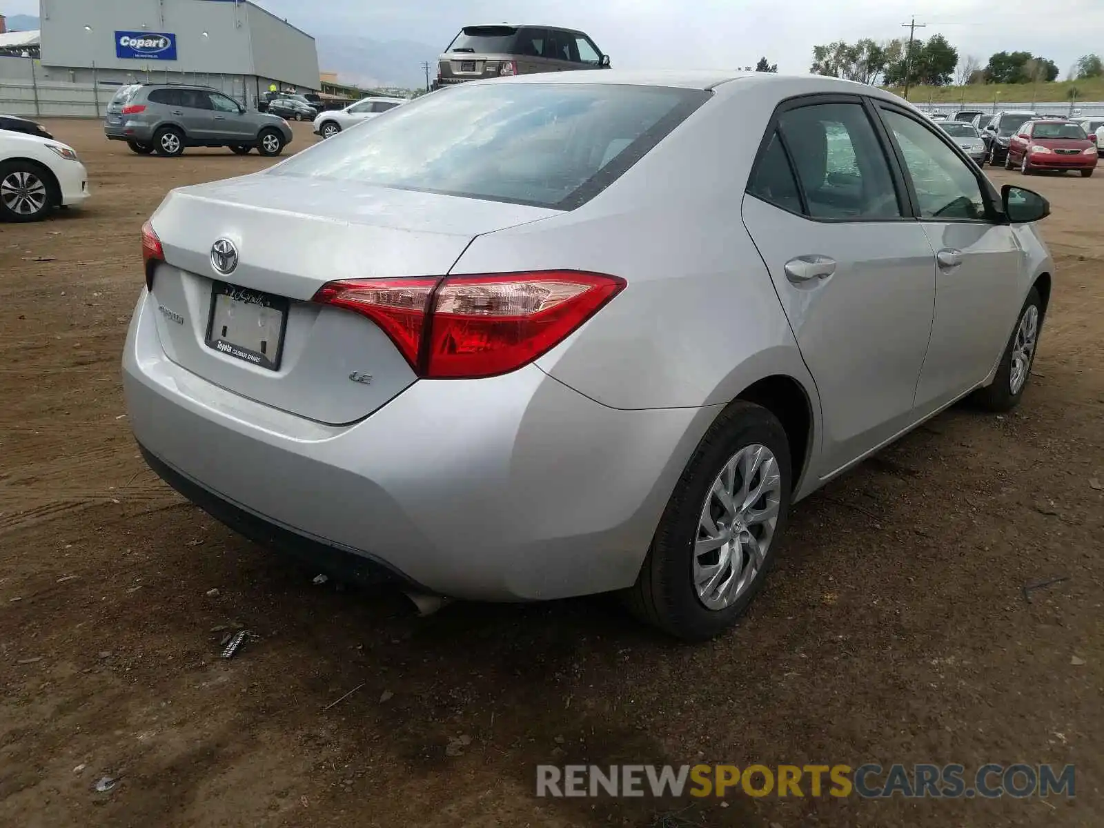 4 Photograph of a damaged car 2T1BURHEXKC175981 TOYOTA COROLLA 2019